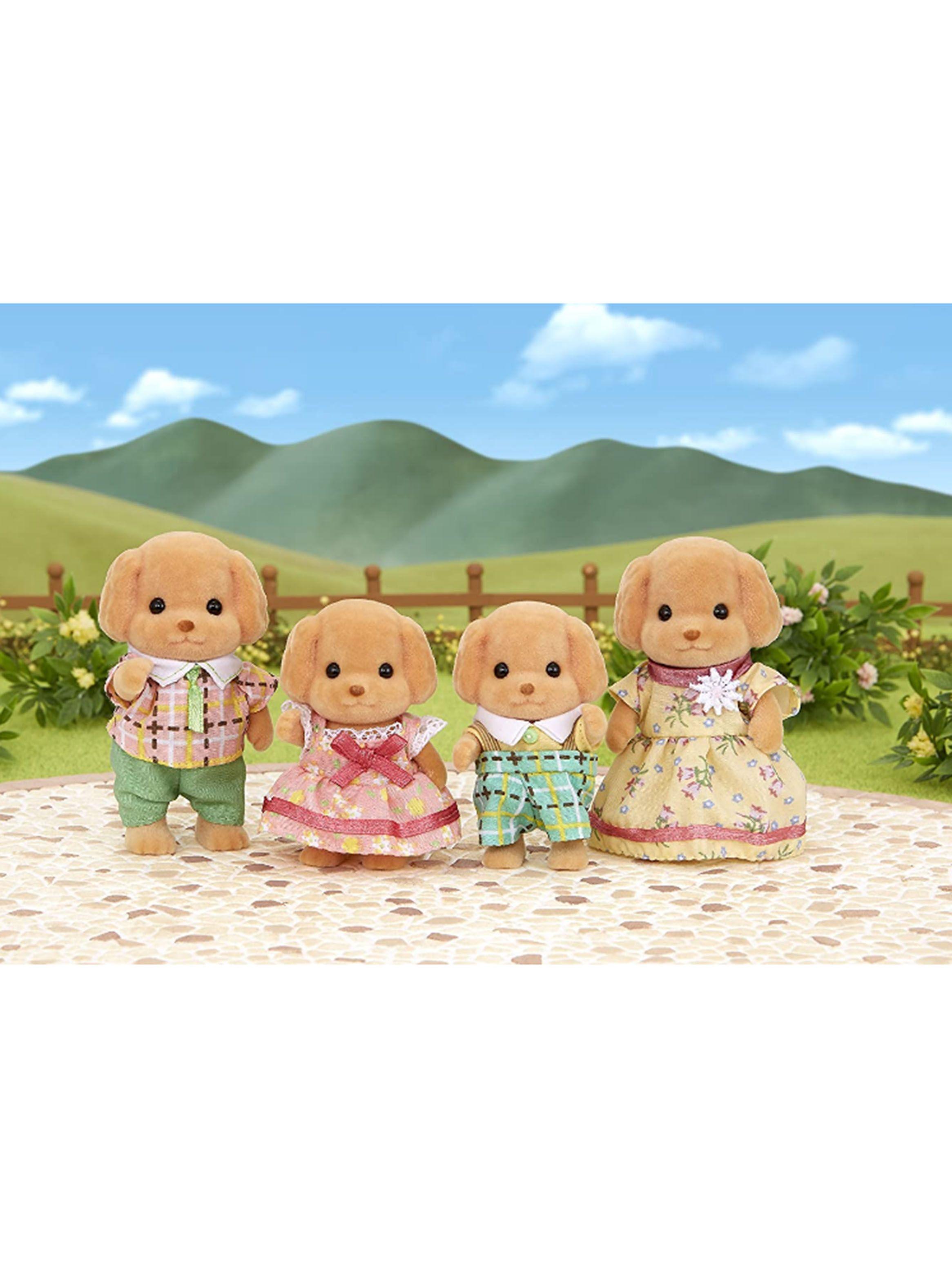 Familia Sylvanian Families Perros Poodle-2