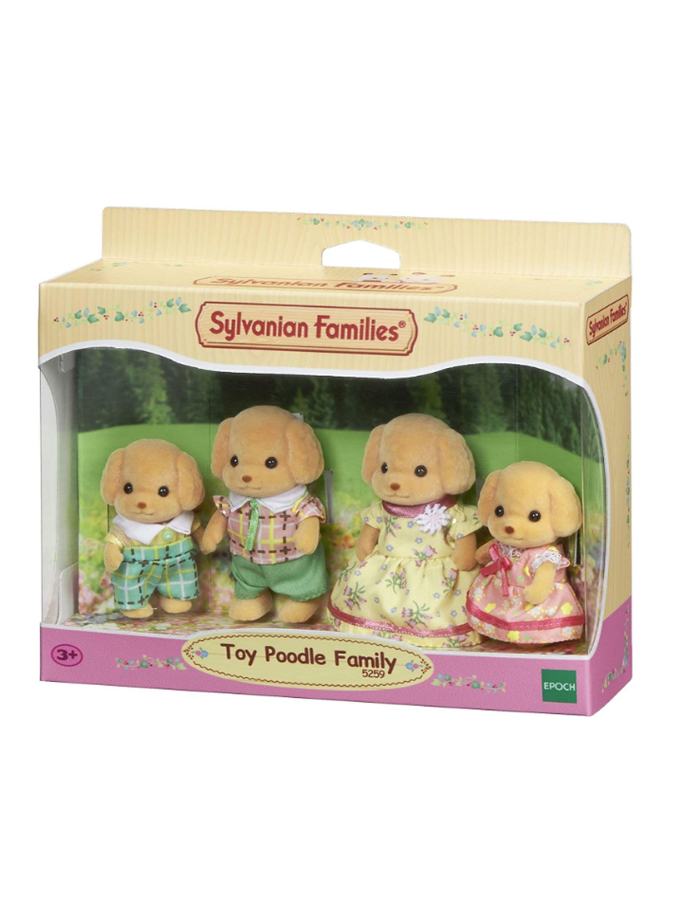Familia Sylvanian Families Perros Poodle-1