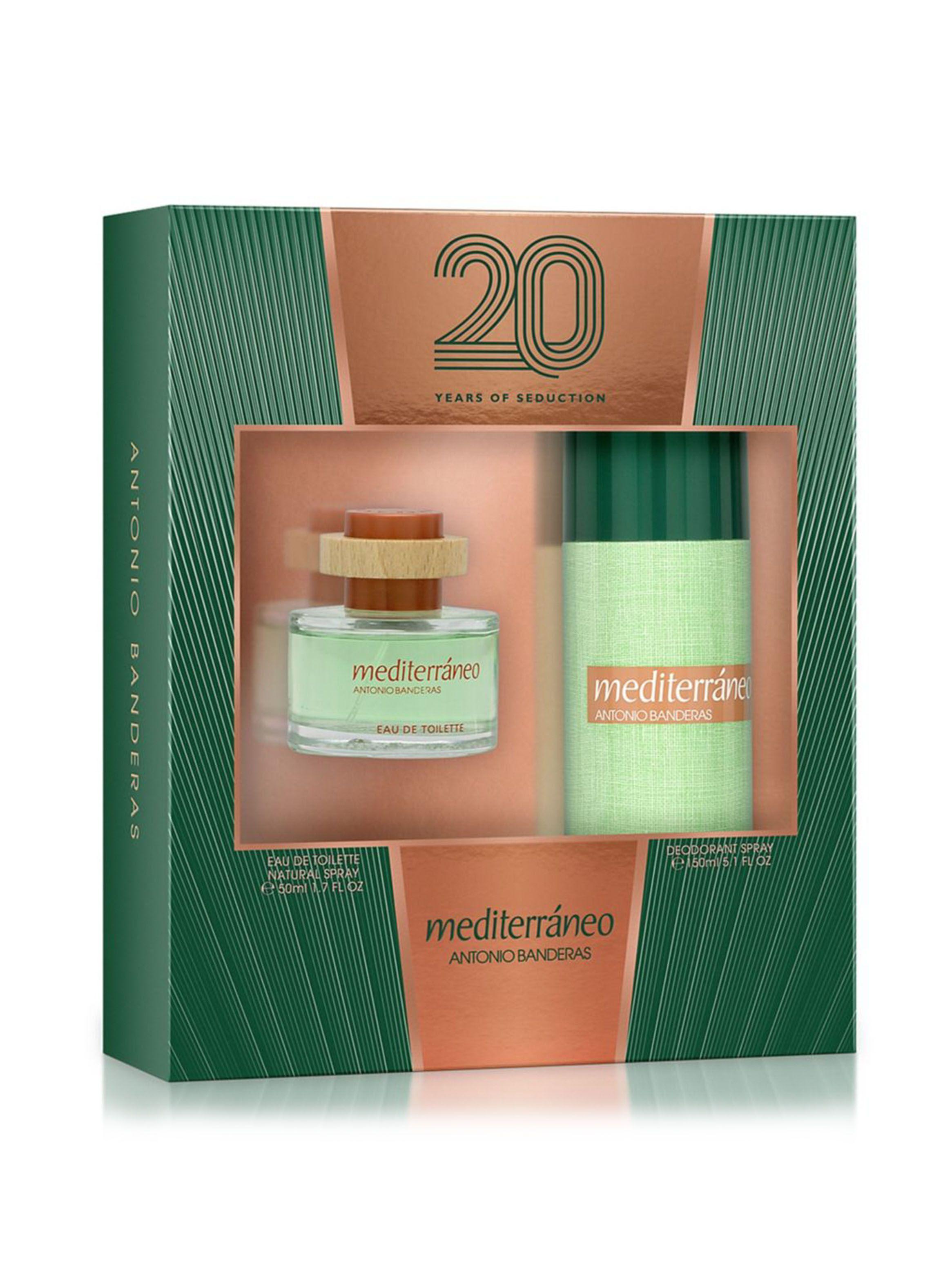 Set Belleza Mediterraneo 50 ml + Desodorante 150 ml Antonio Banderas-0