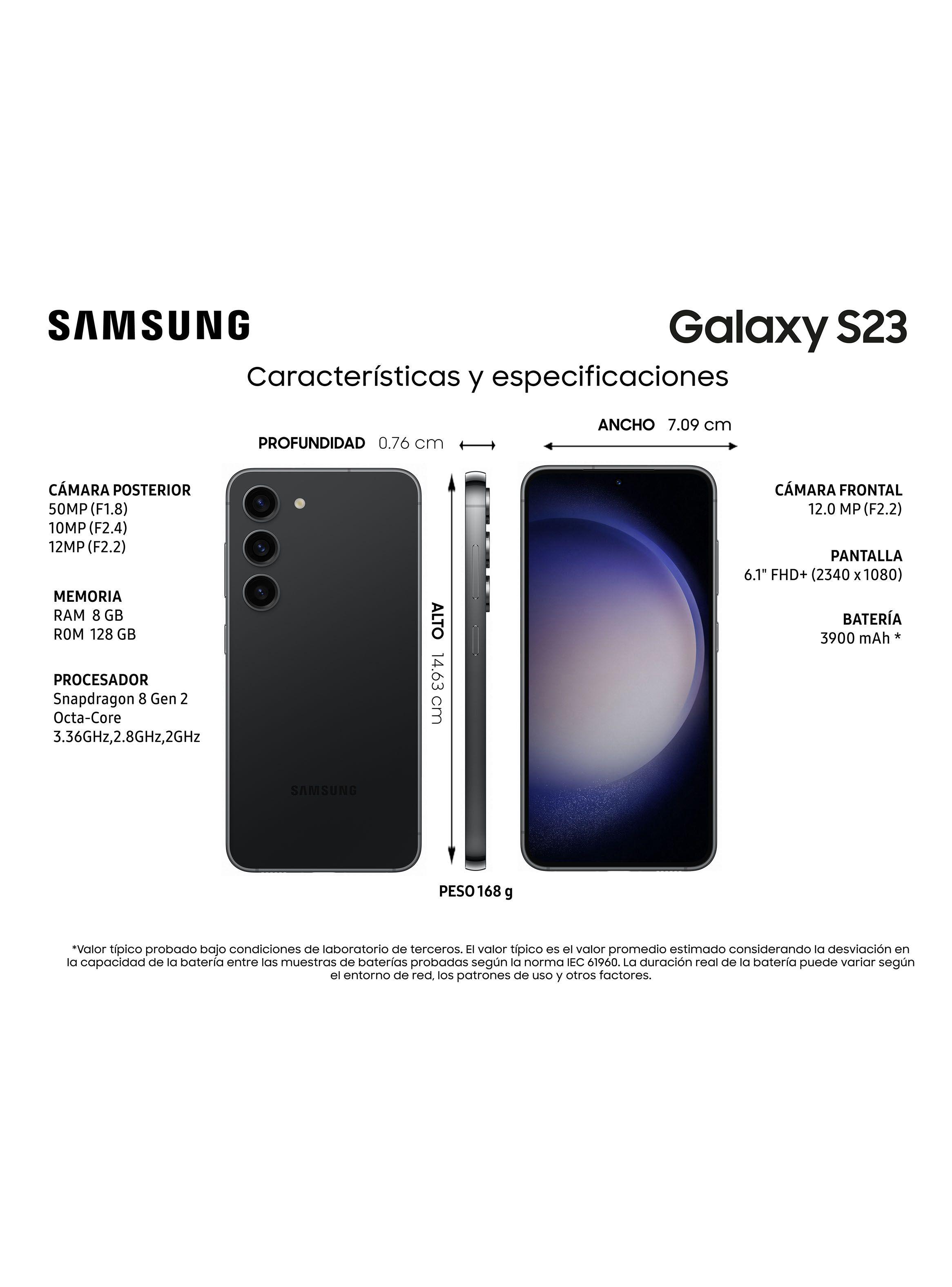Smartphone Galaxy S23+ 512GB 6.6" Phantom Black Liberado-4