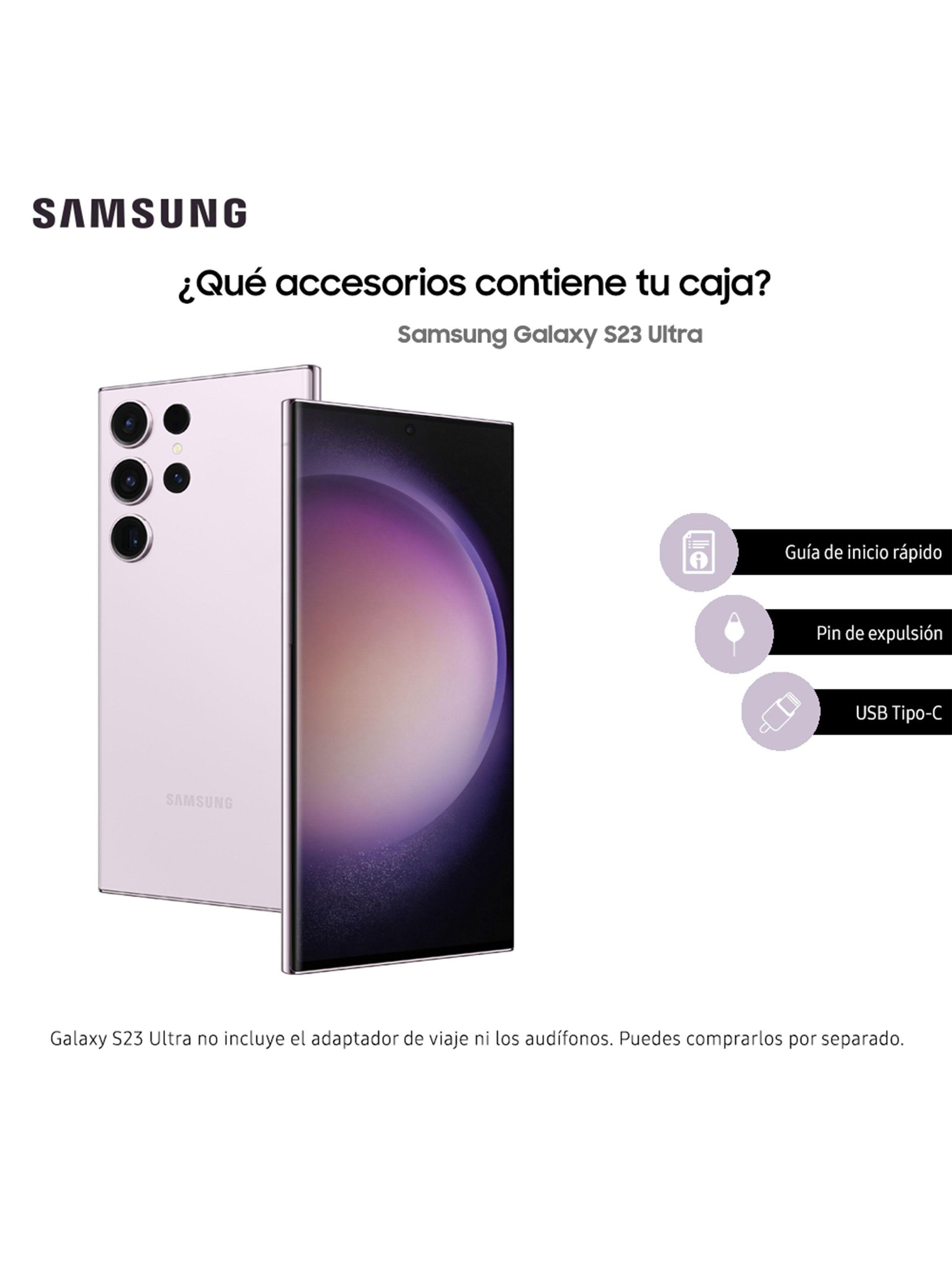 Smartphone Galaxy S23 Ultra 256GB 6.8" Lavender Liberado-5
