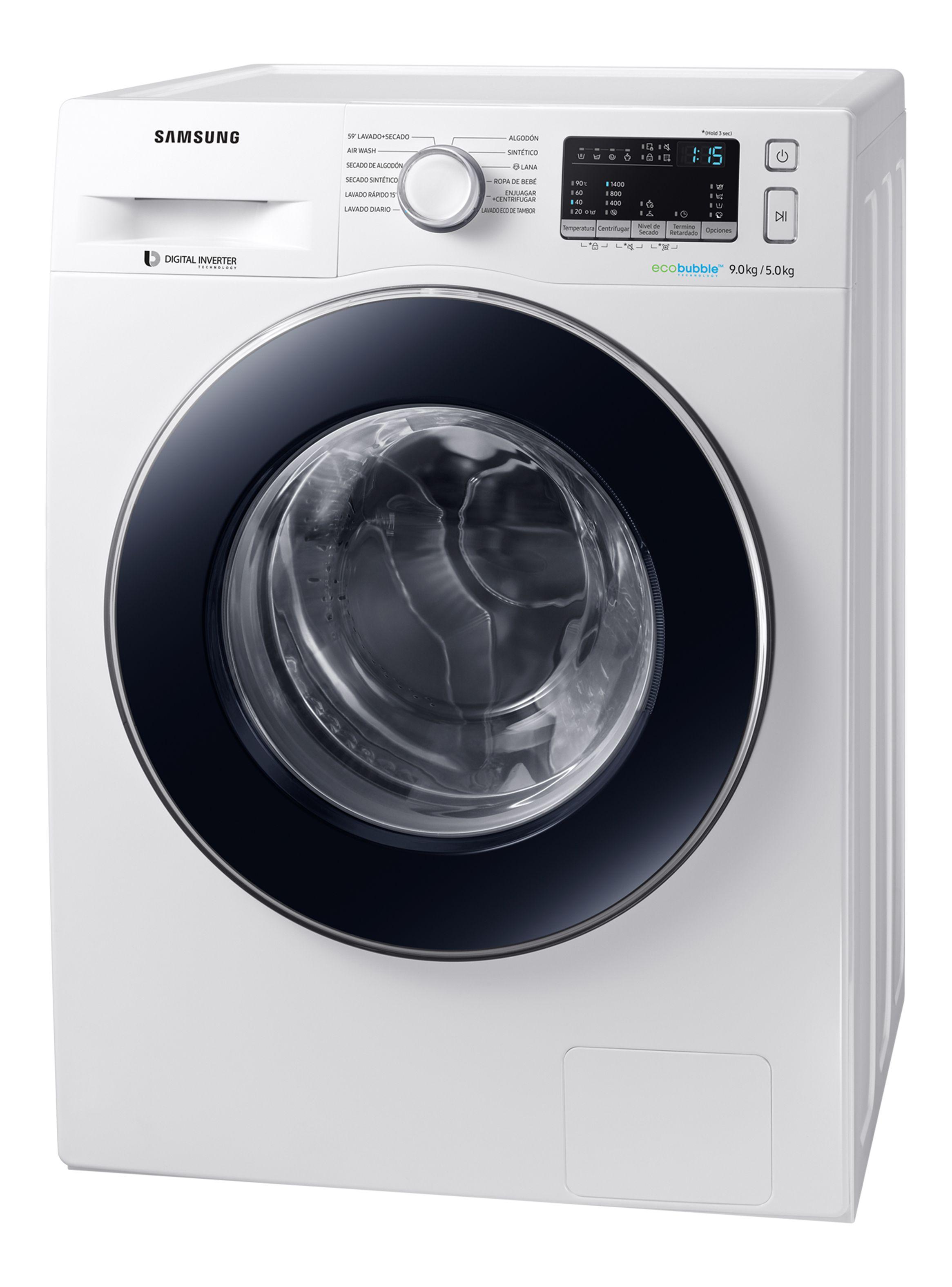 Lavadora Secadora Samsung Frontal  9 / 5 Kg WD90M4453JW/ZS-6