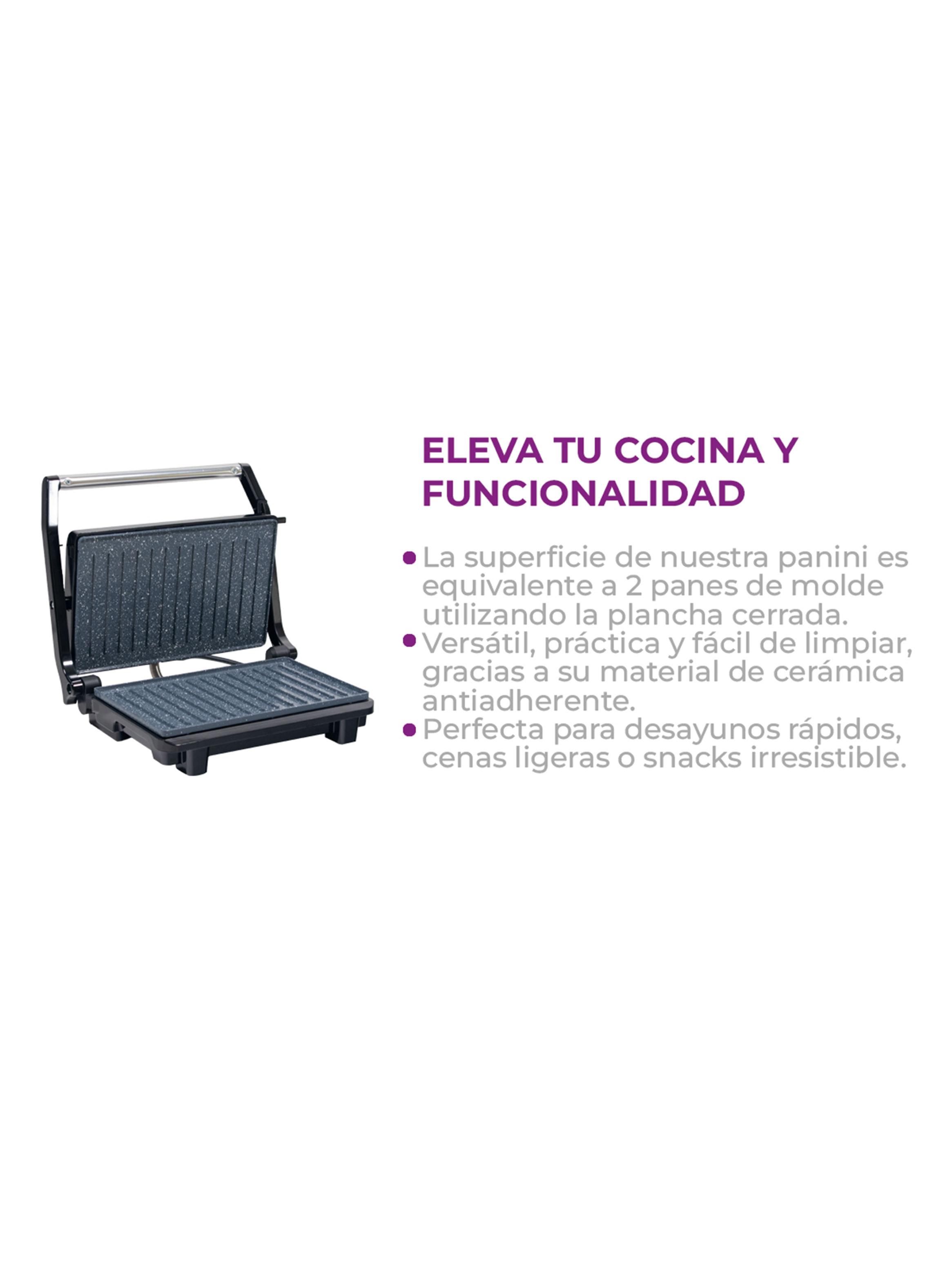 Sandwichera Panini Cerámica BPP090-7