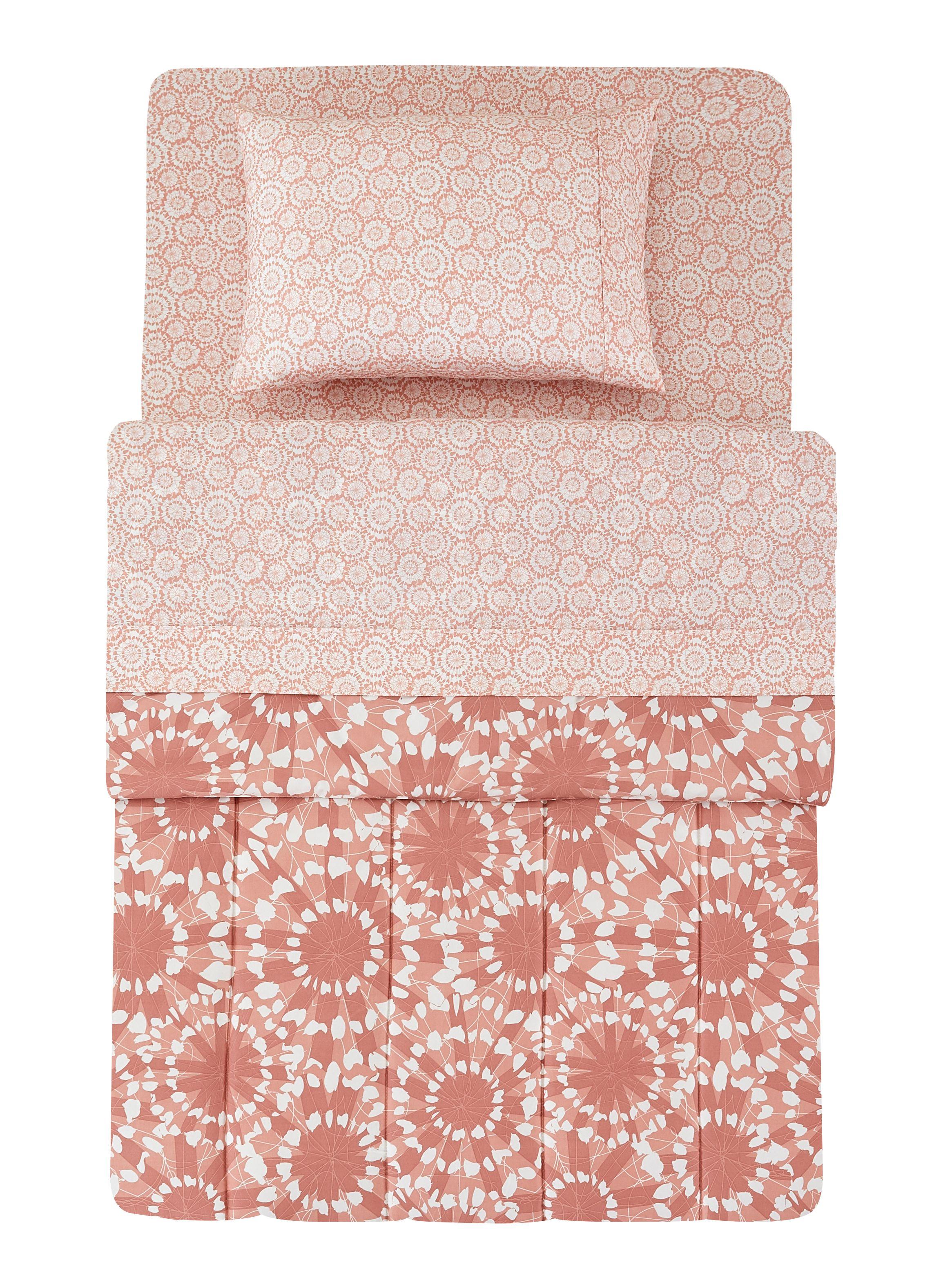Set Plumón + Sábanas 1.5 Plazas + 1 Funda Almohada-2