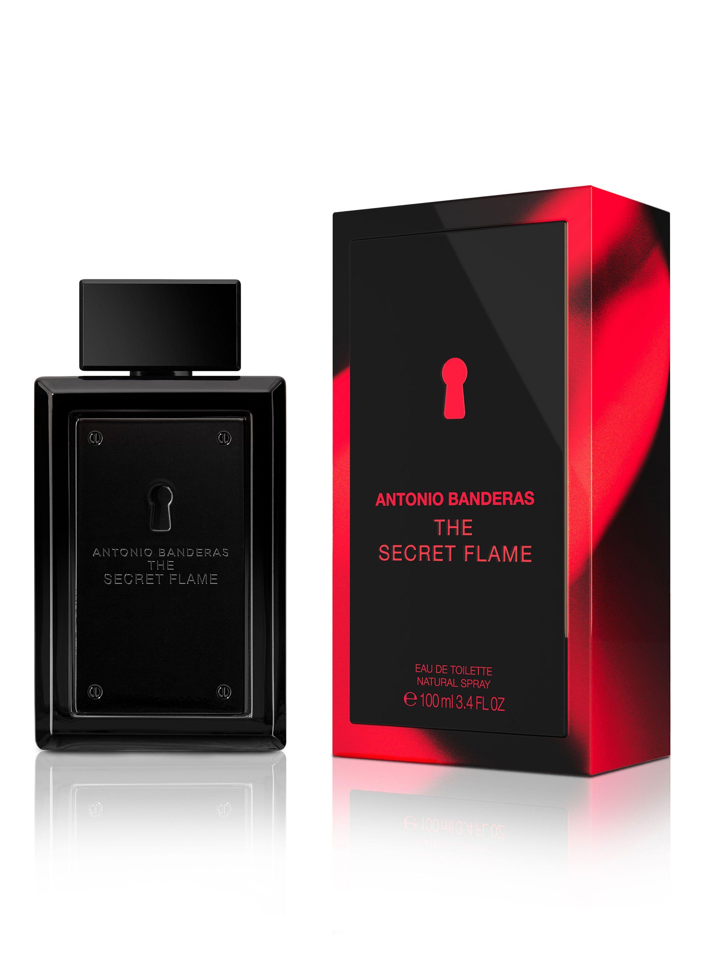 Perfume The Secret Flame Banderas EDT Hombre 100ml-1