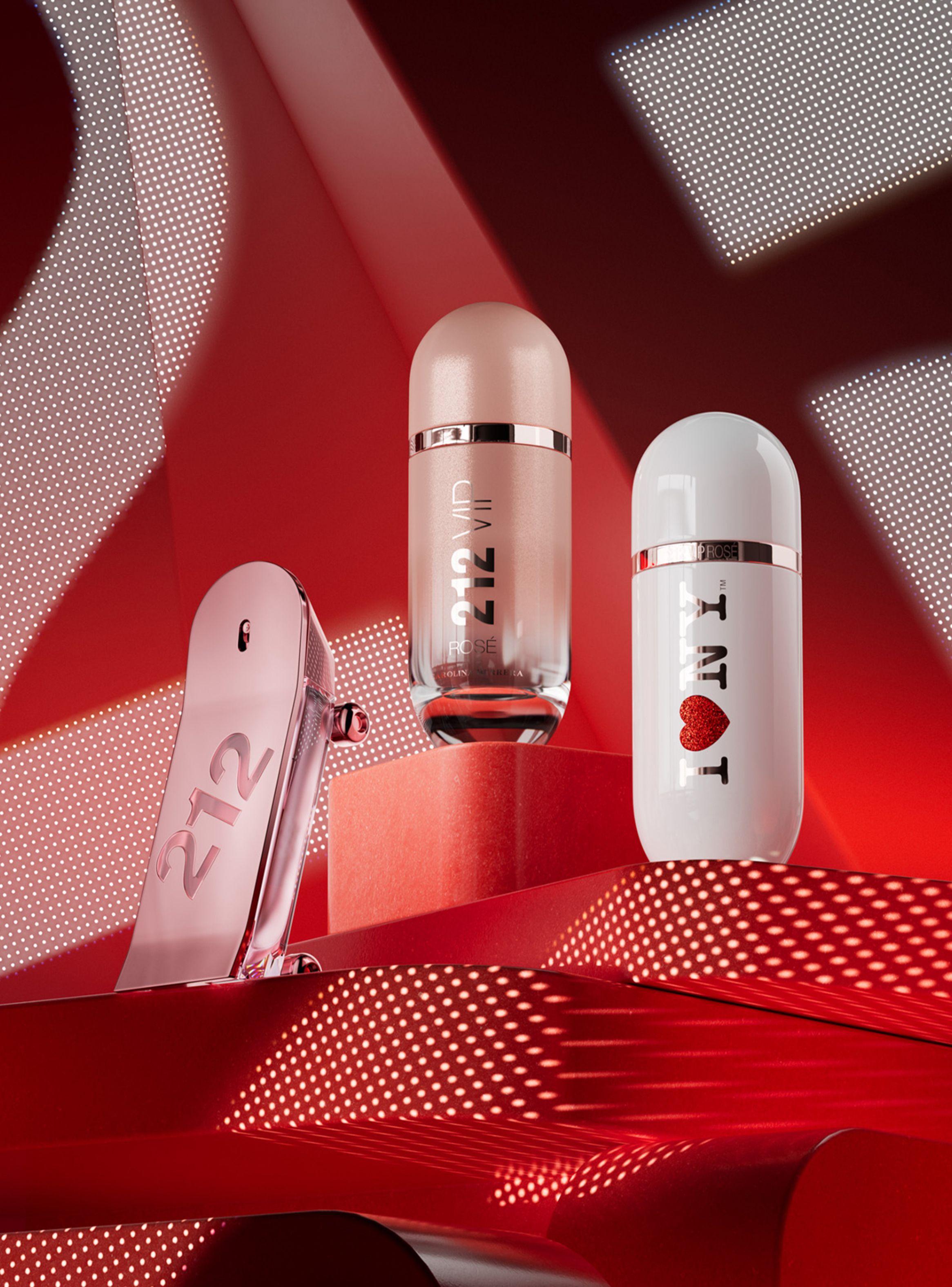 Perfume Carolina Herrera 212 VIP Rosé I Love NY EDP Mujer 80 ml-5