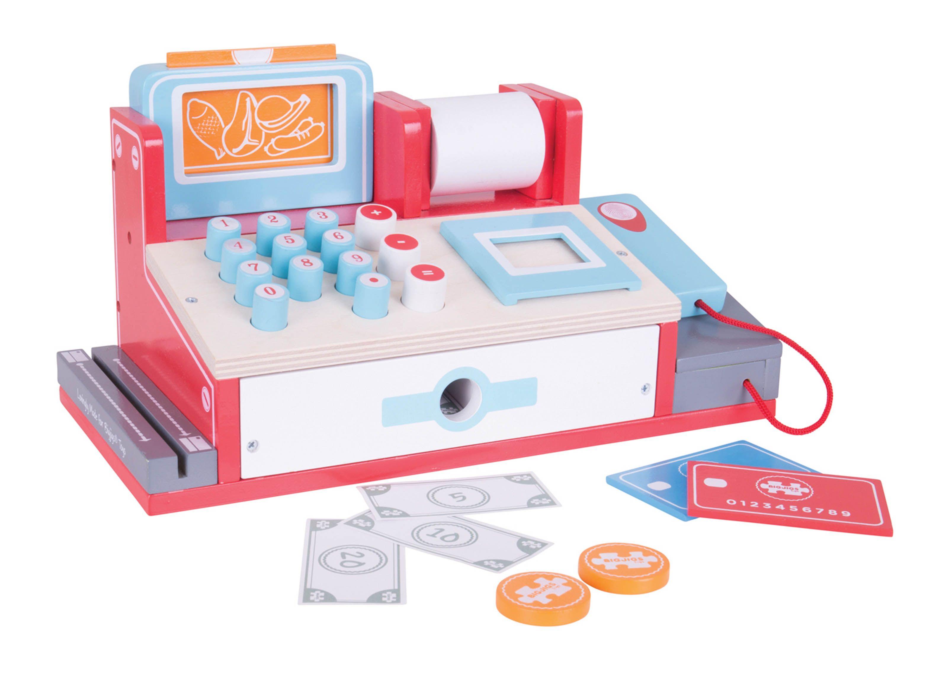 Juguete Mini Hogar Caja Registradora Bigjigs-0
