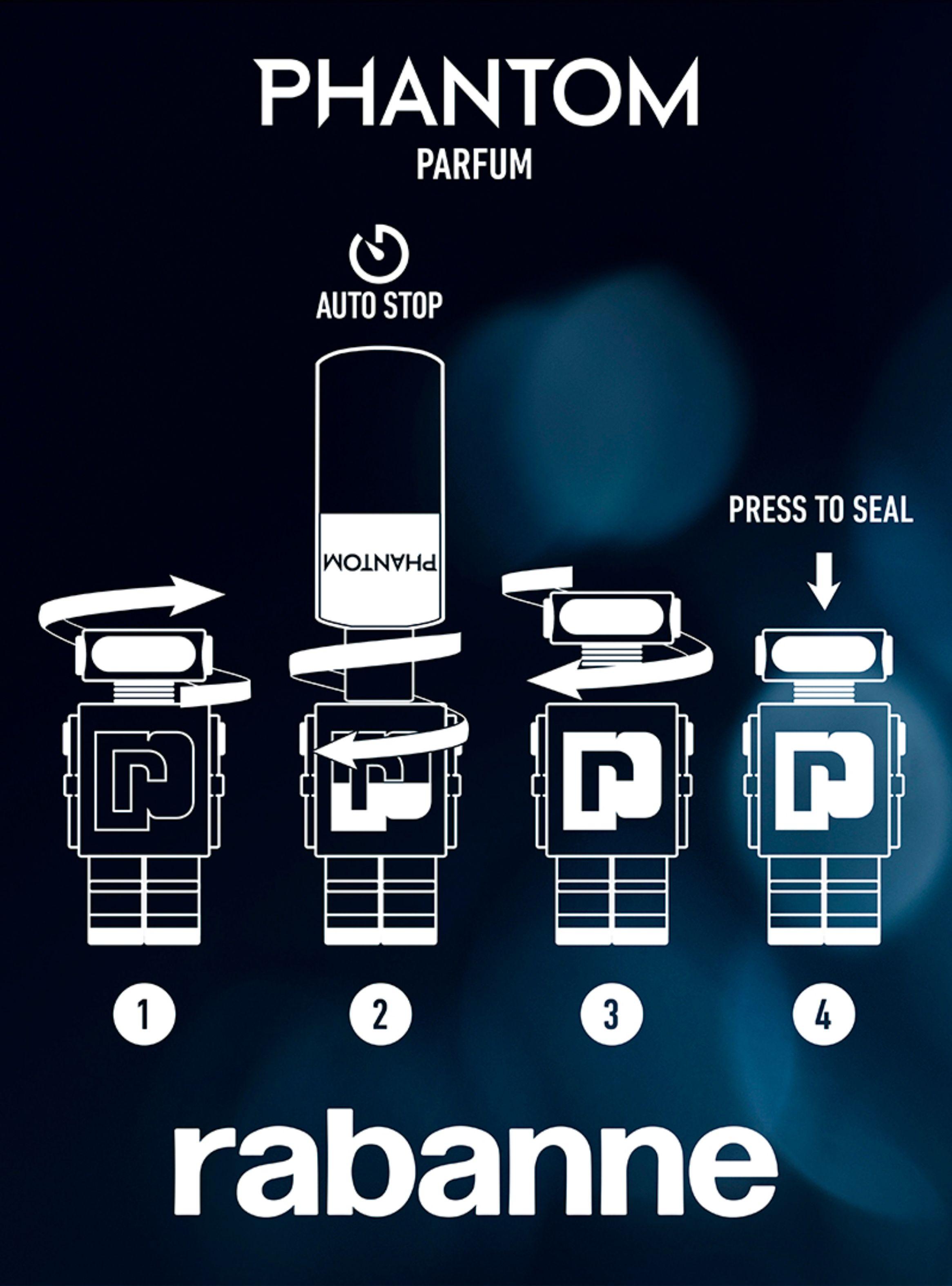 Perfume Paco Rabanne Phantom Parfum EDP Hombre 200 ml Refill-2