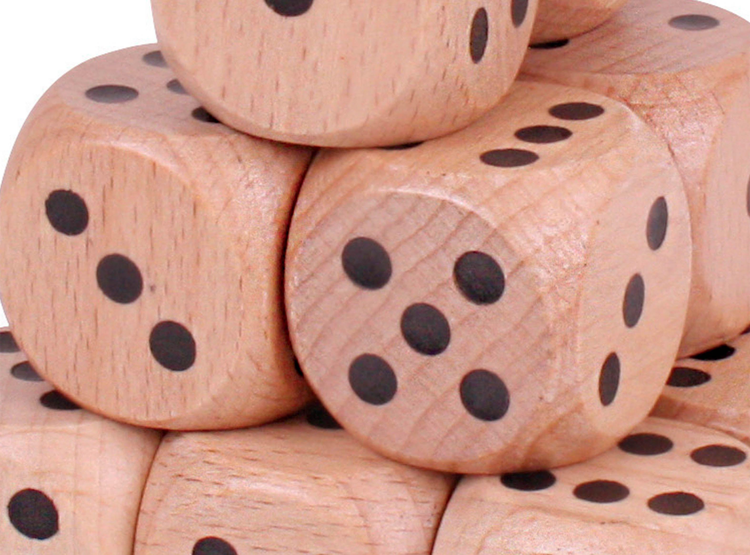 Juego Bigjigs de Aprendizaje Dados Madera Natural-1