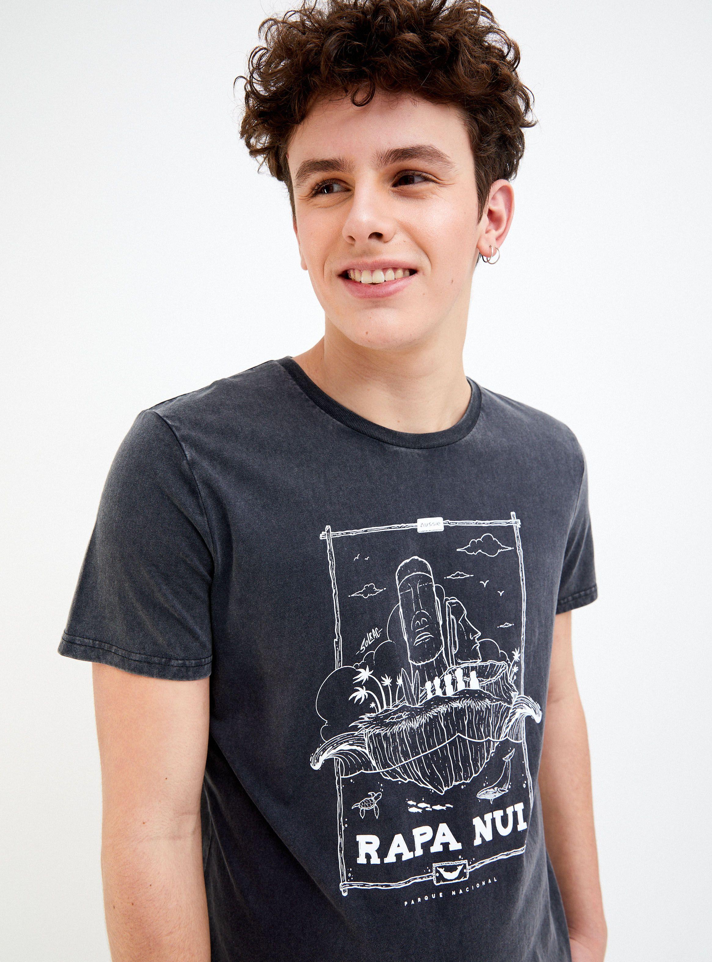 Polera Manga Corta Parques Nacionales Aussie-2