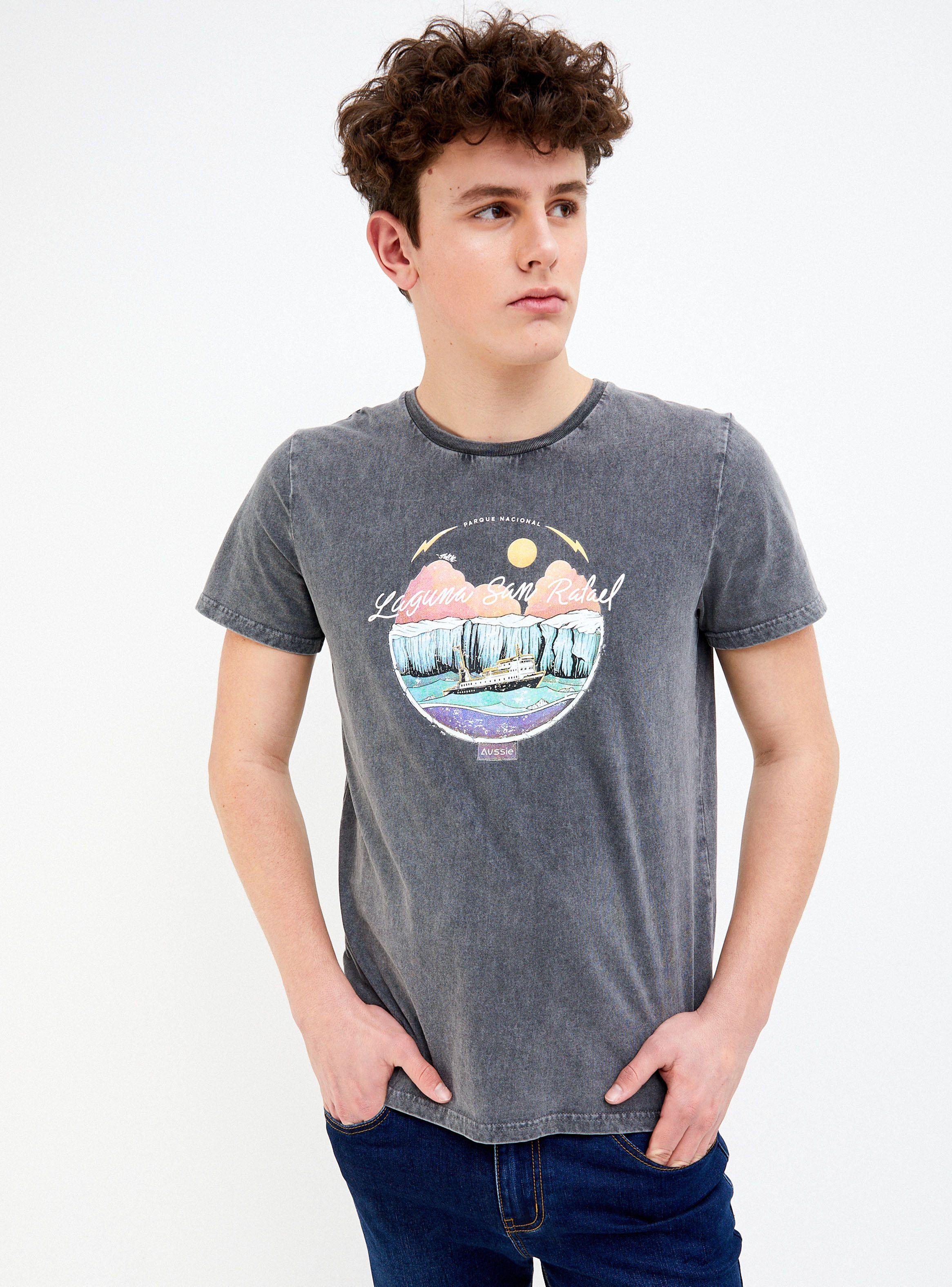 Polera Manga Corta Parques Nacionales Aussie-0