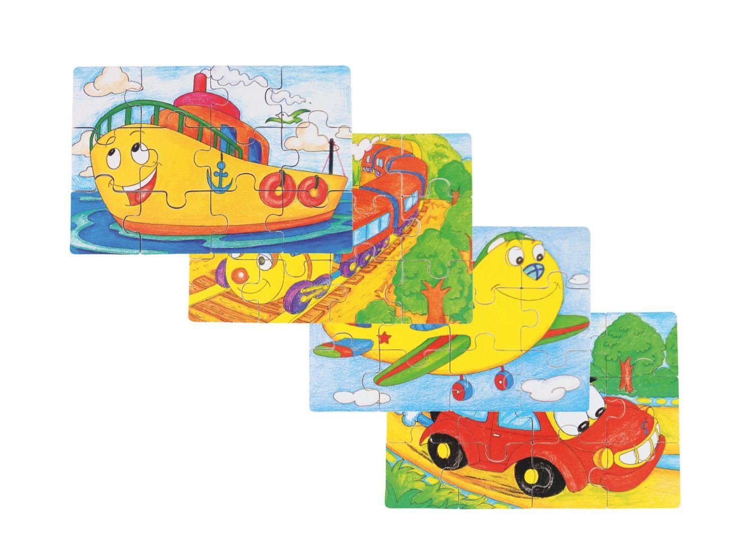 Puzzle Dactic Medios De Transporte-0