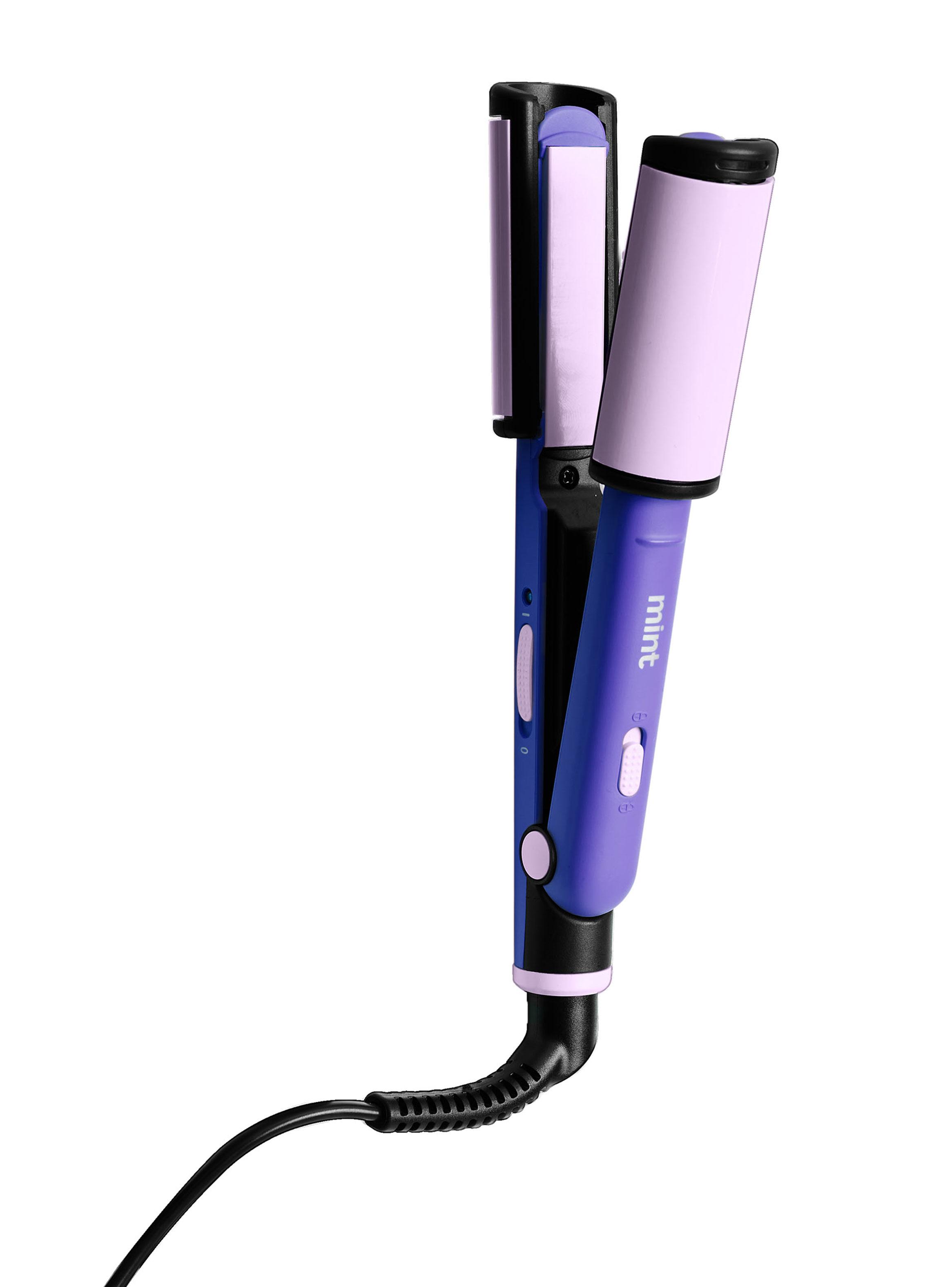 Mini Alisador de Pelo 2 en 1 MHR-013 Morado-3