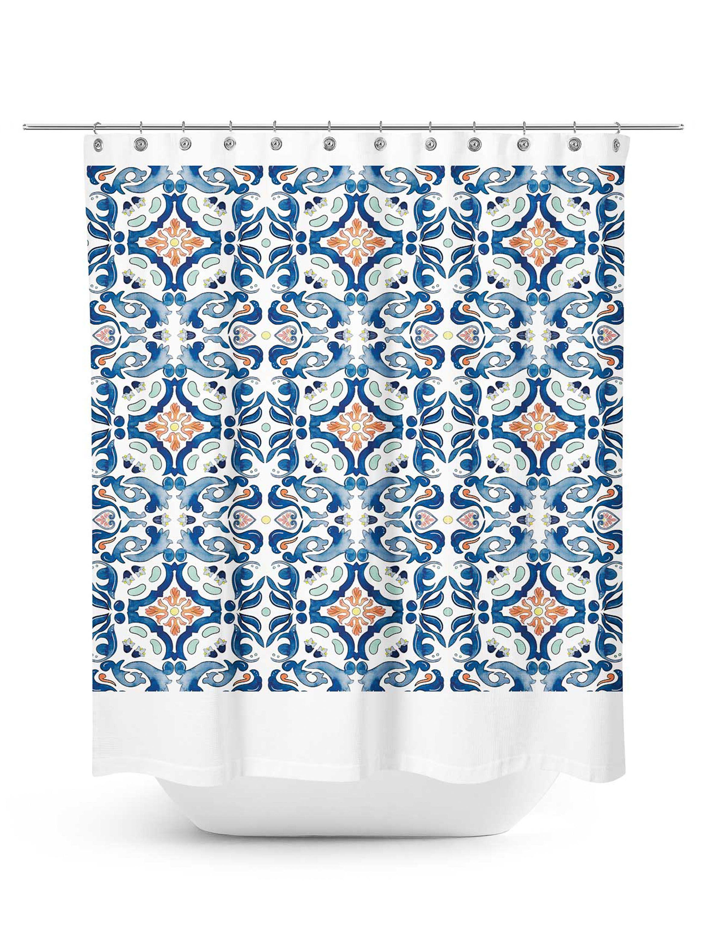 Cortina de Baño Mosaico-0