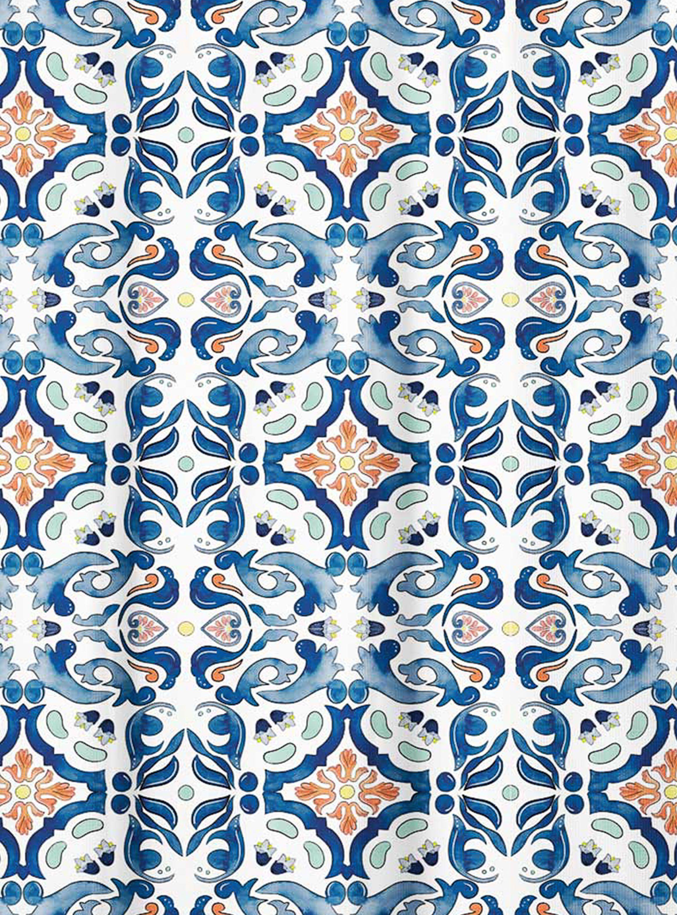 Cortina de Baño Mosaico-2