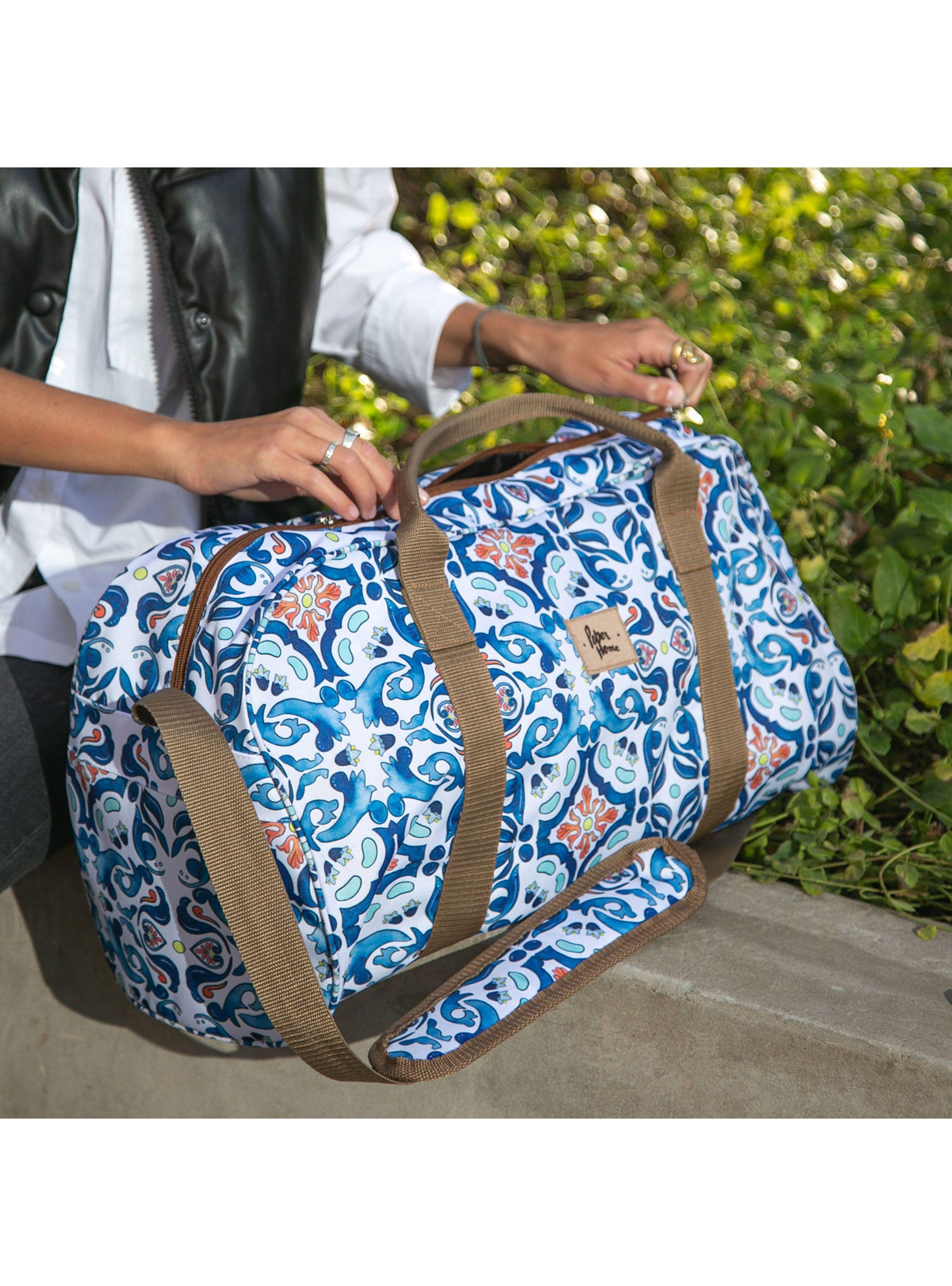 Bolso de Viaje Grande Mosaico-1