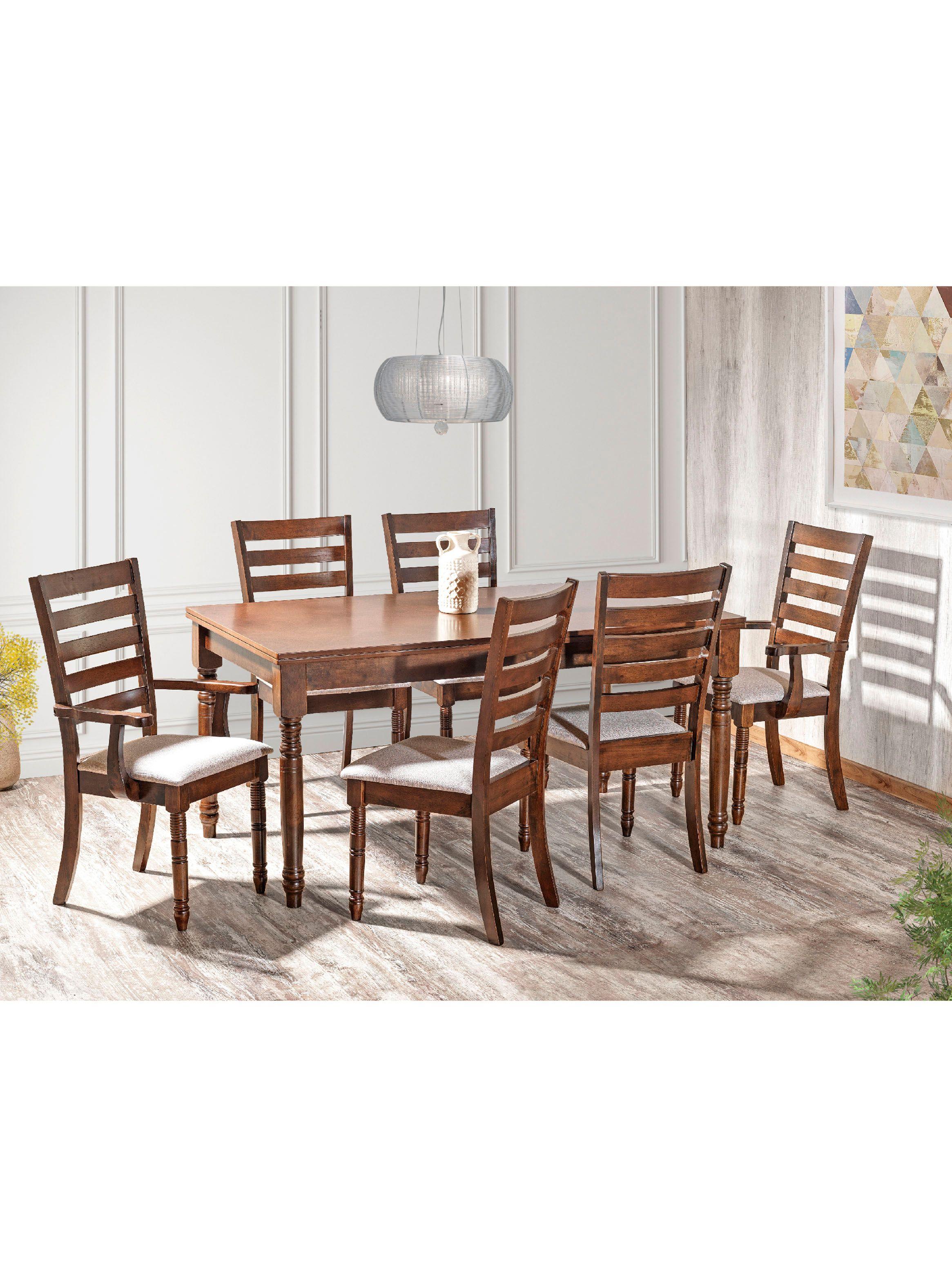 Comedor Trento 4 Sillas + 2 Sitiales-5