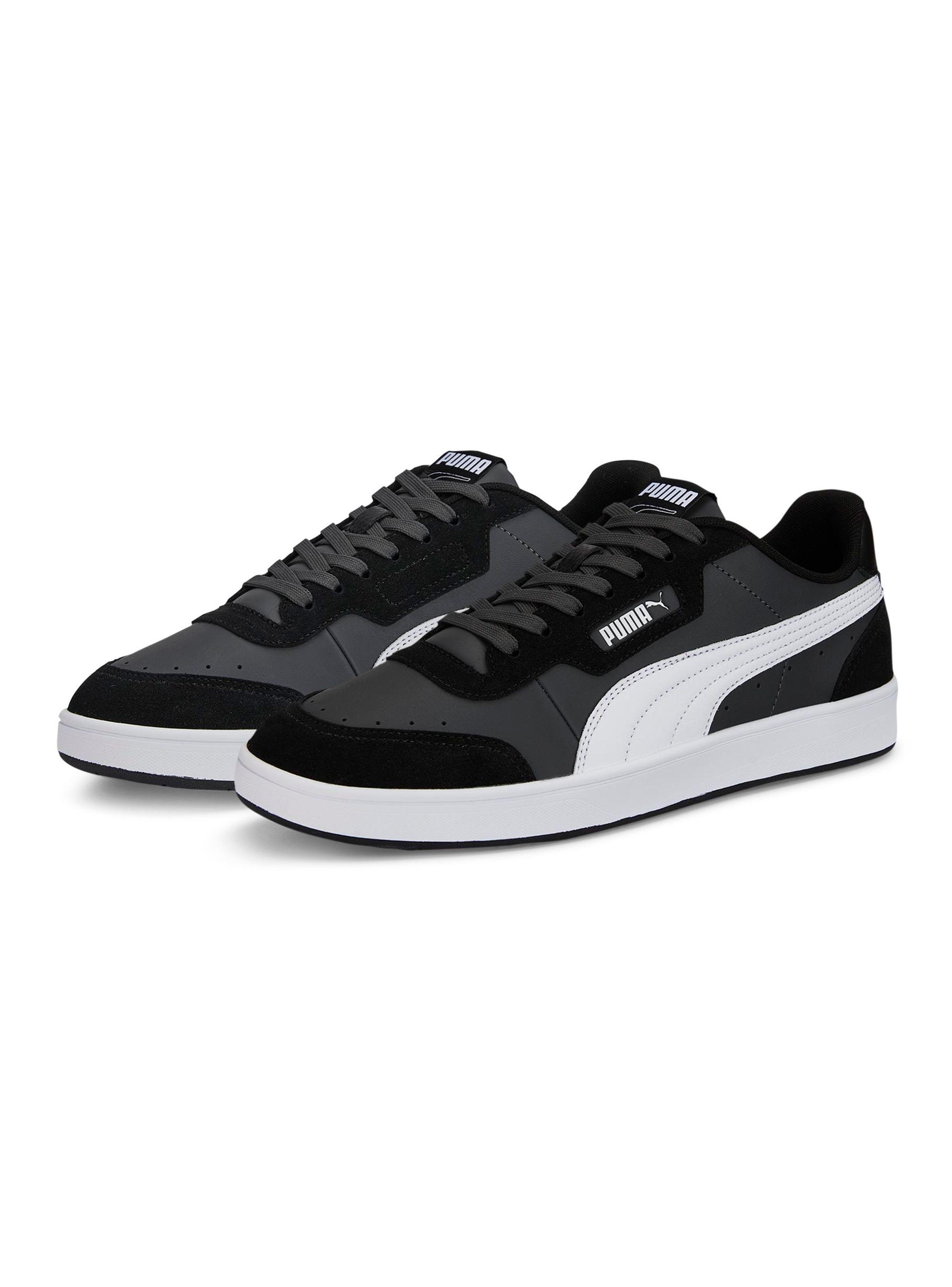 Zapatilla Urbana Black Print Court Guard Mix Unisex-1