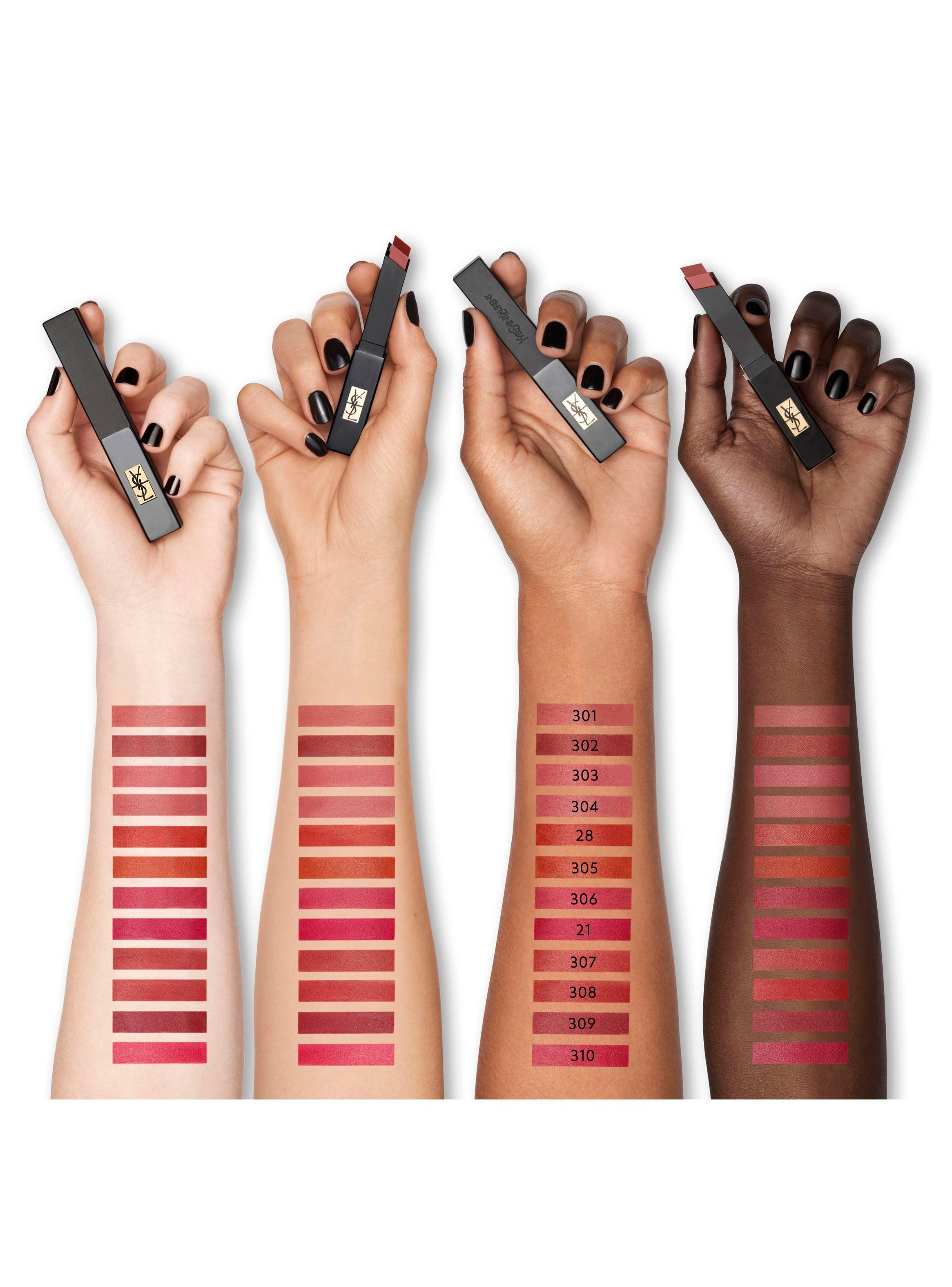 Labial The Slim Velvet Radical 305 Orange Surge-5