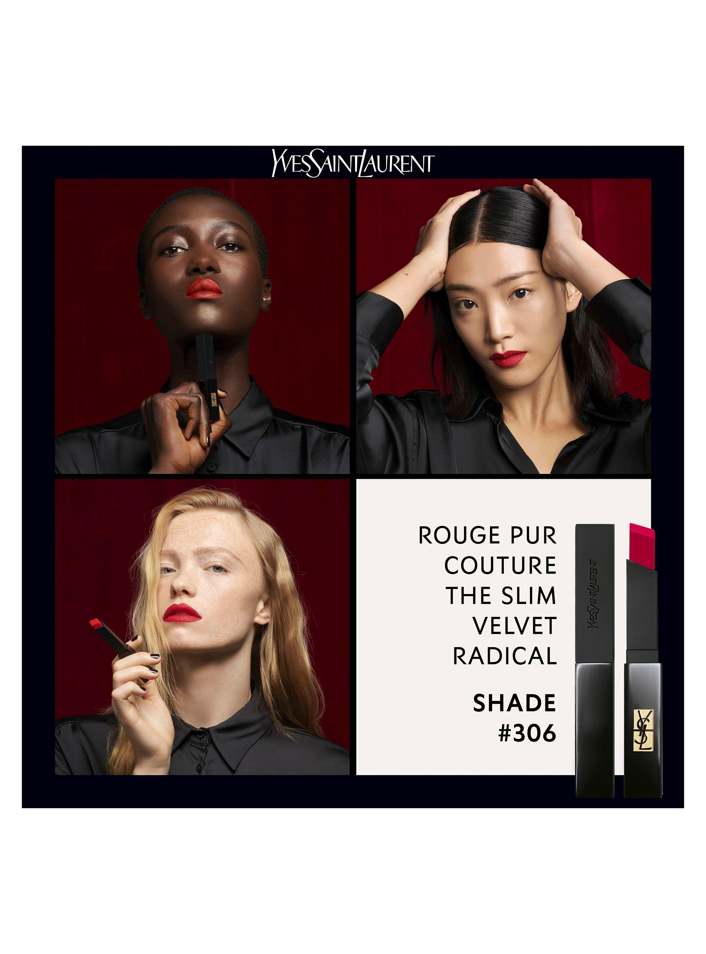 Labial The Slim Velvet Radical 306 Red Urge-4