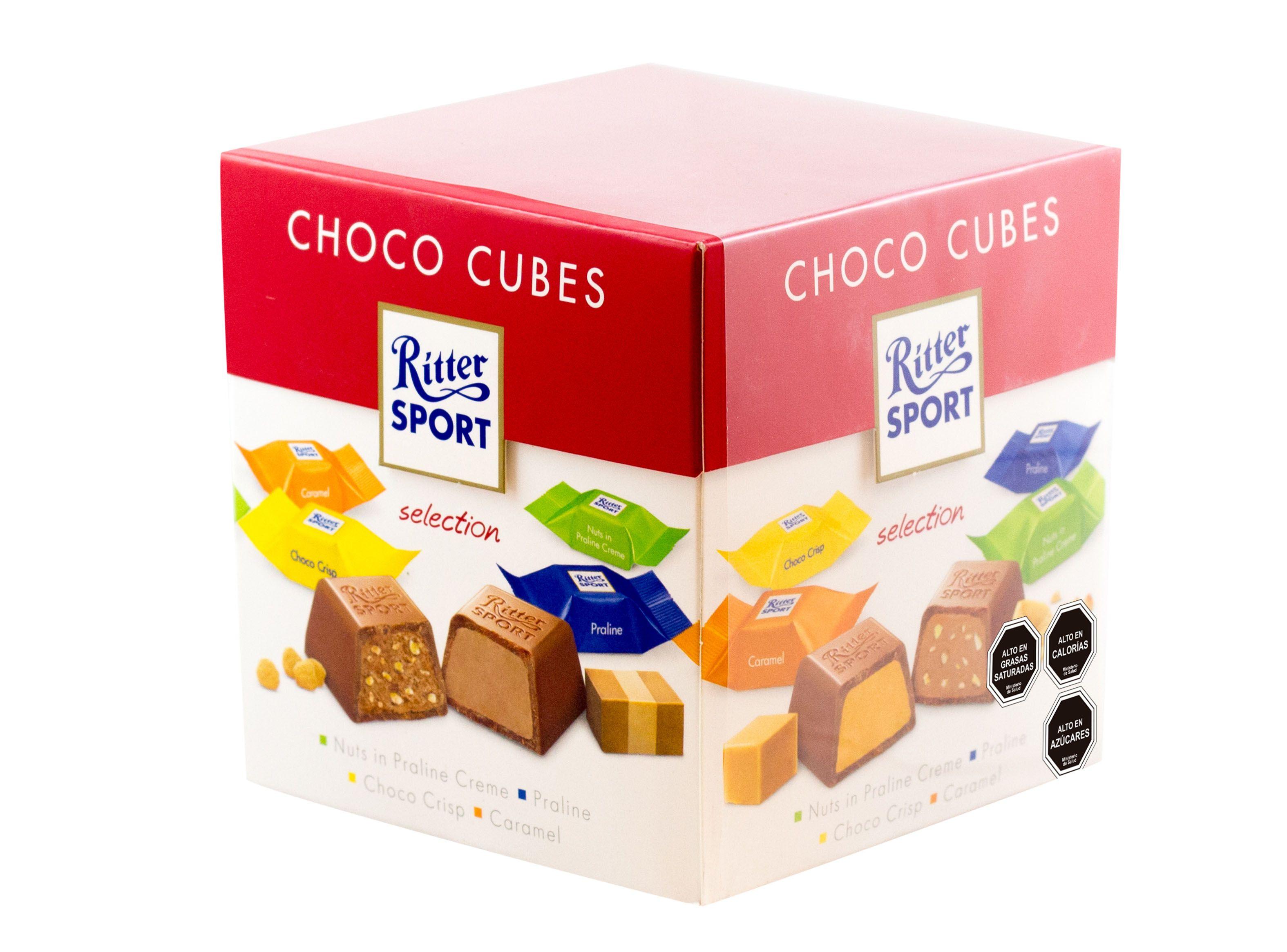 Caja Chocolates Mini-Cubes 176 gr Ritter-0