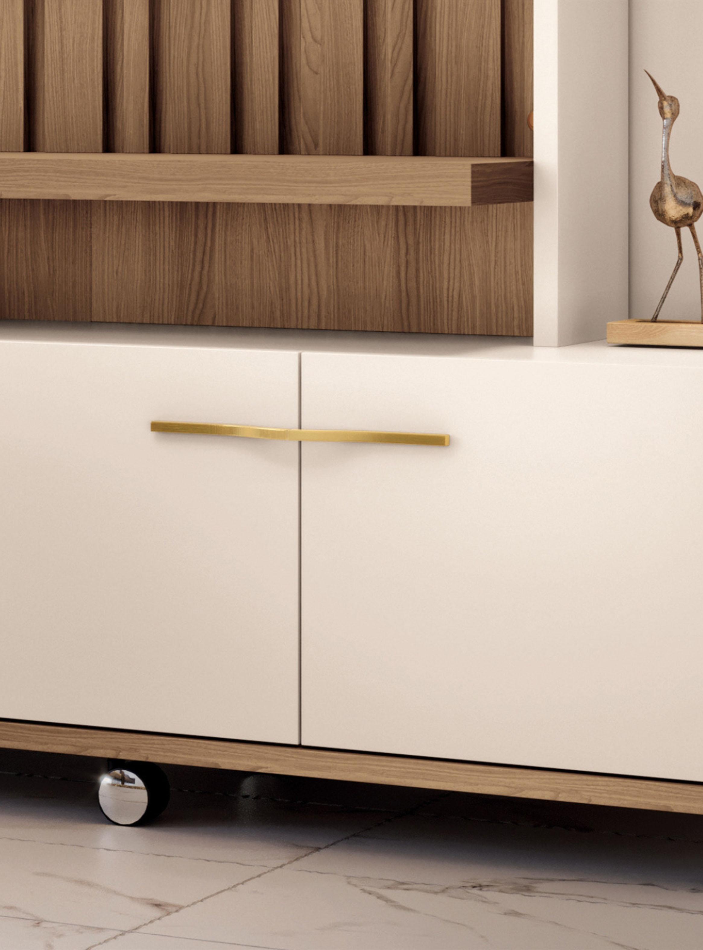 Home TV 65 Titan Castaño Off White-2