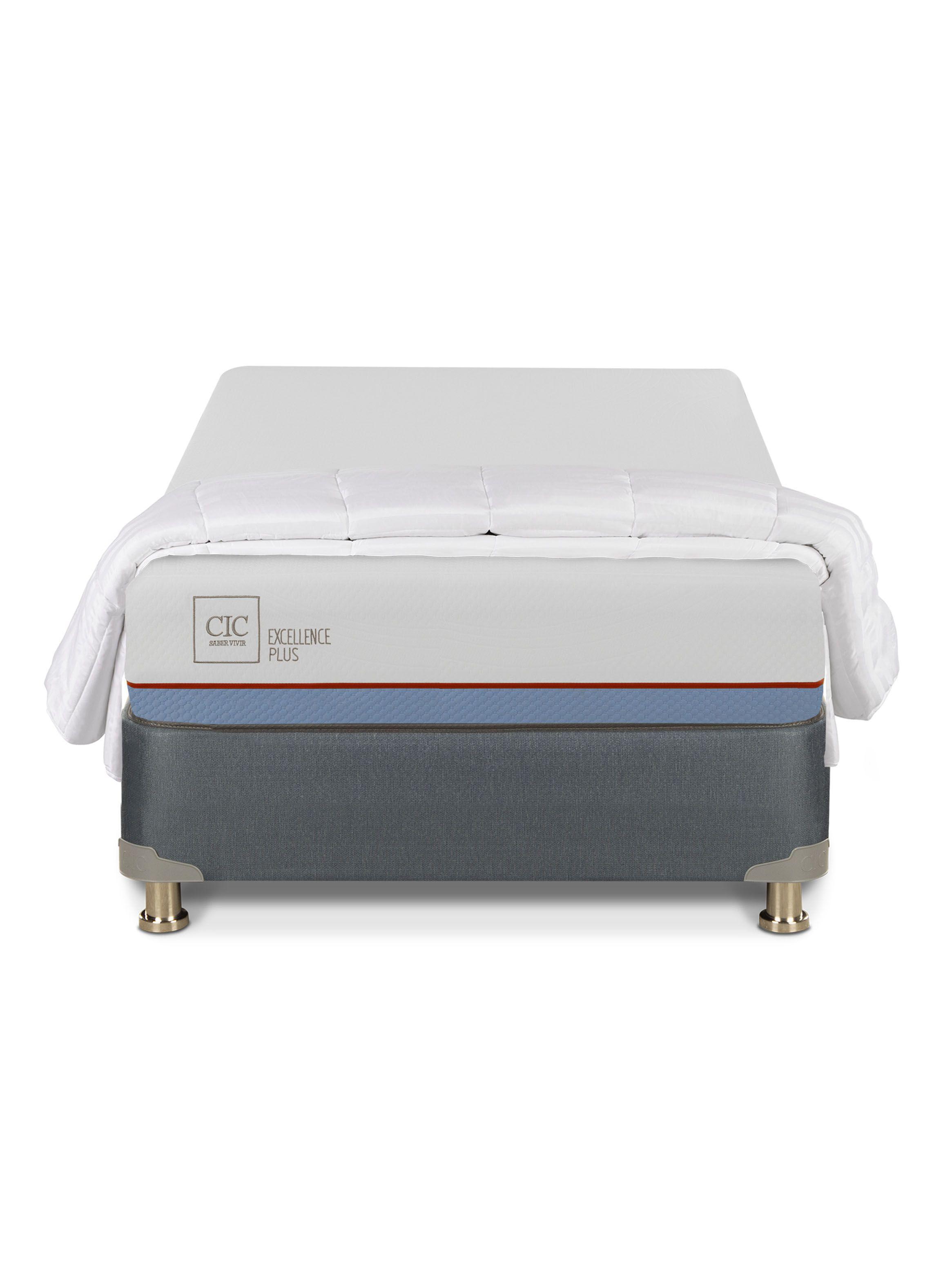 Cama Americana Excellence Plus 1.5 Plazas + Plumón-2