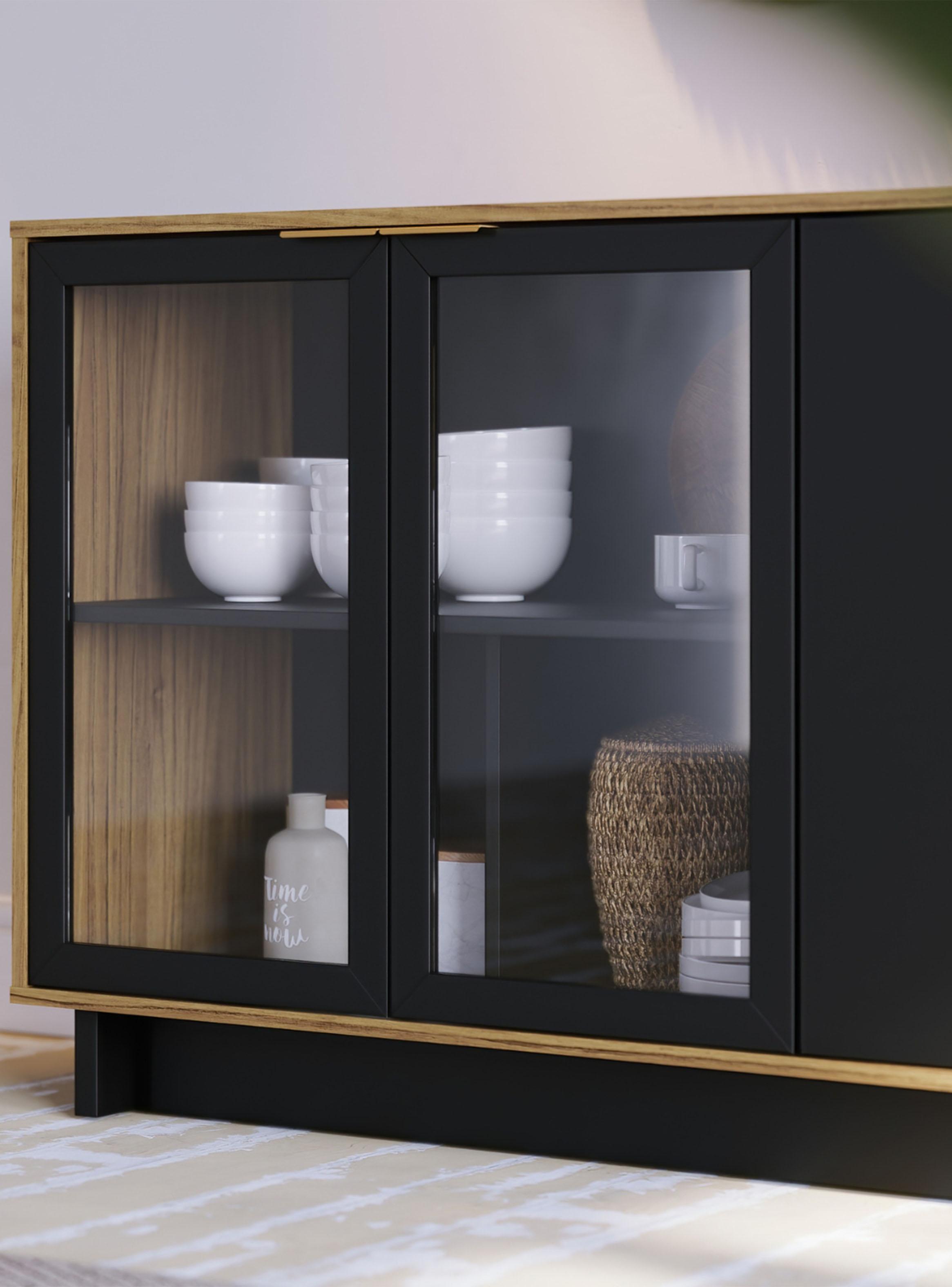 Buffet Vittoria Preto Noce-2