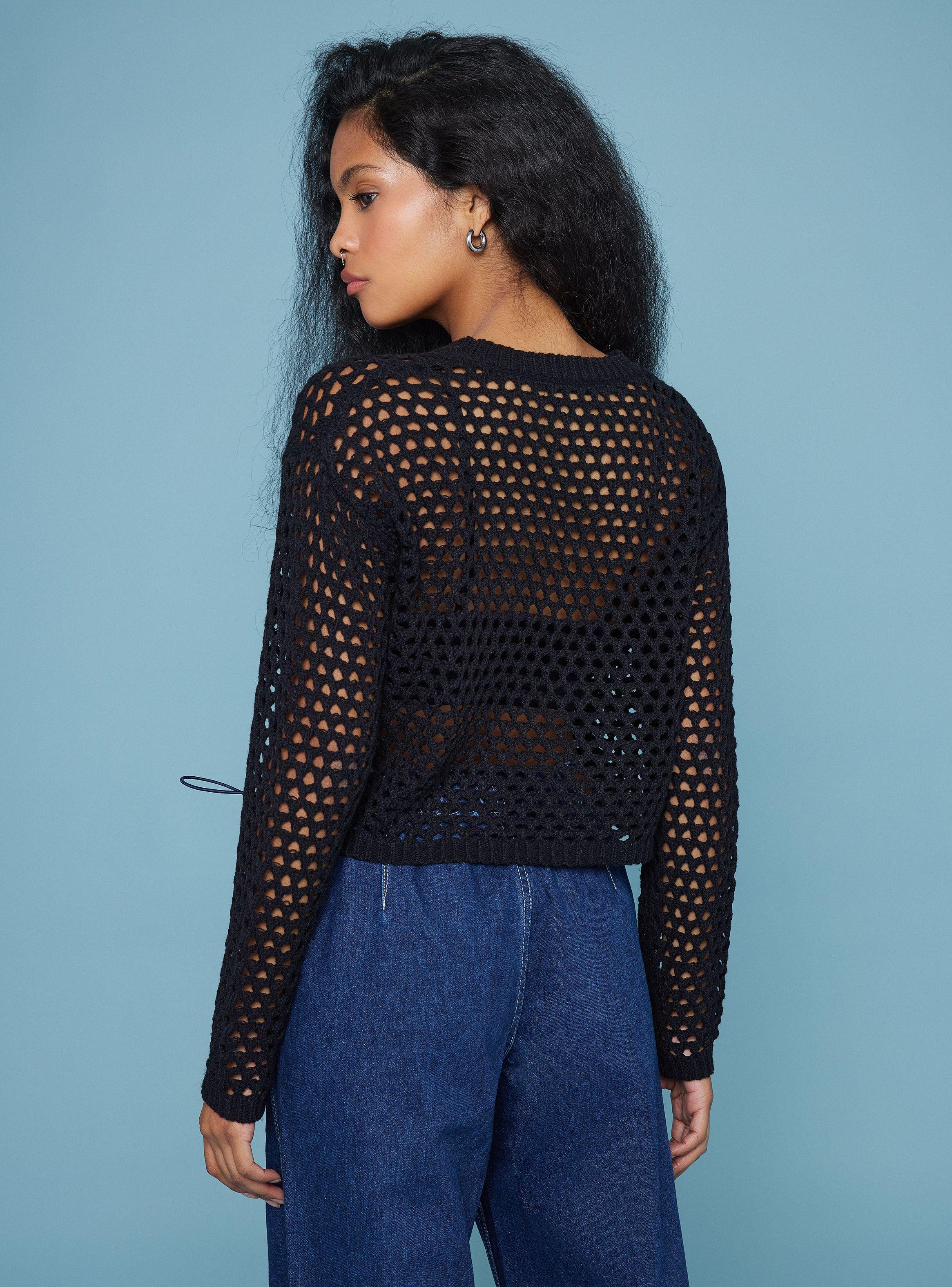 Sweater Calado Crop-1