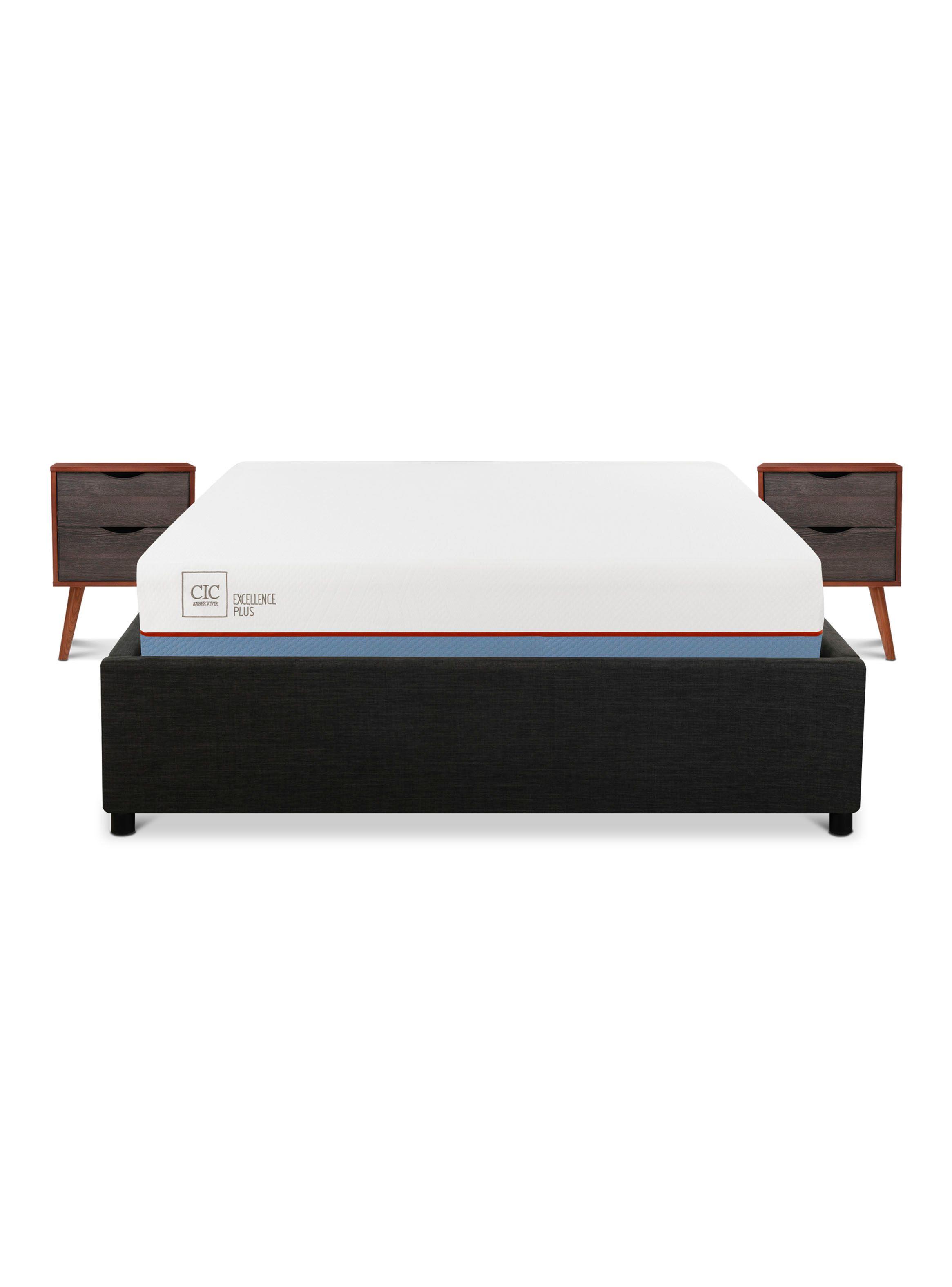 Boxet Excellence Plus 2 Plazas + Velador Niger-2