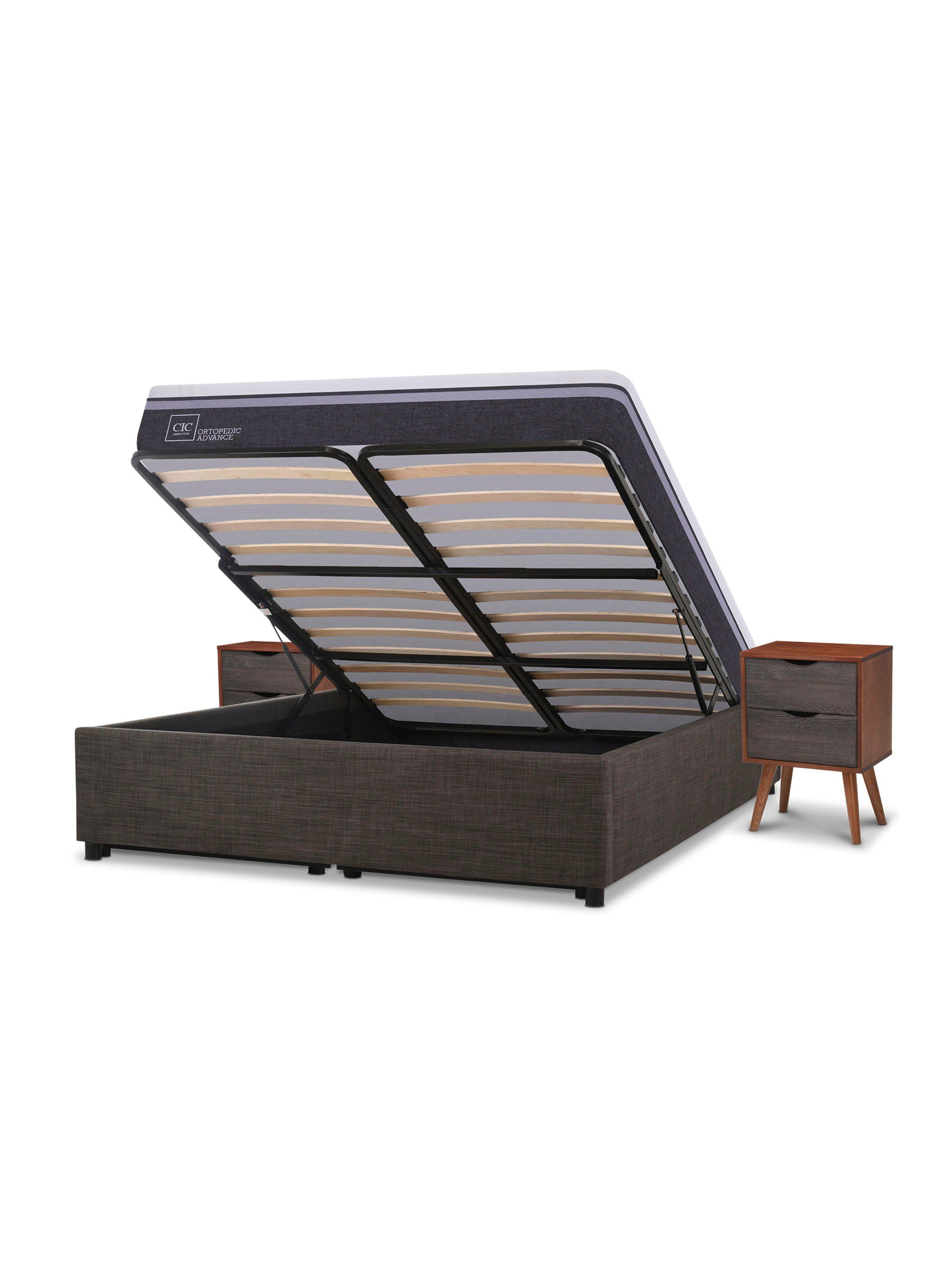 Cama Funcional Space Box Ortopedic Advance 2 Plazas Muebles-3