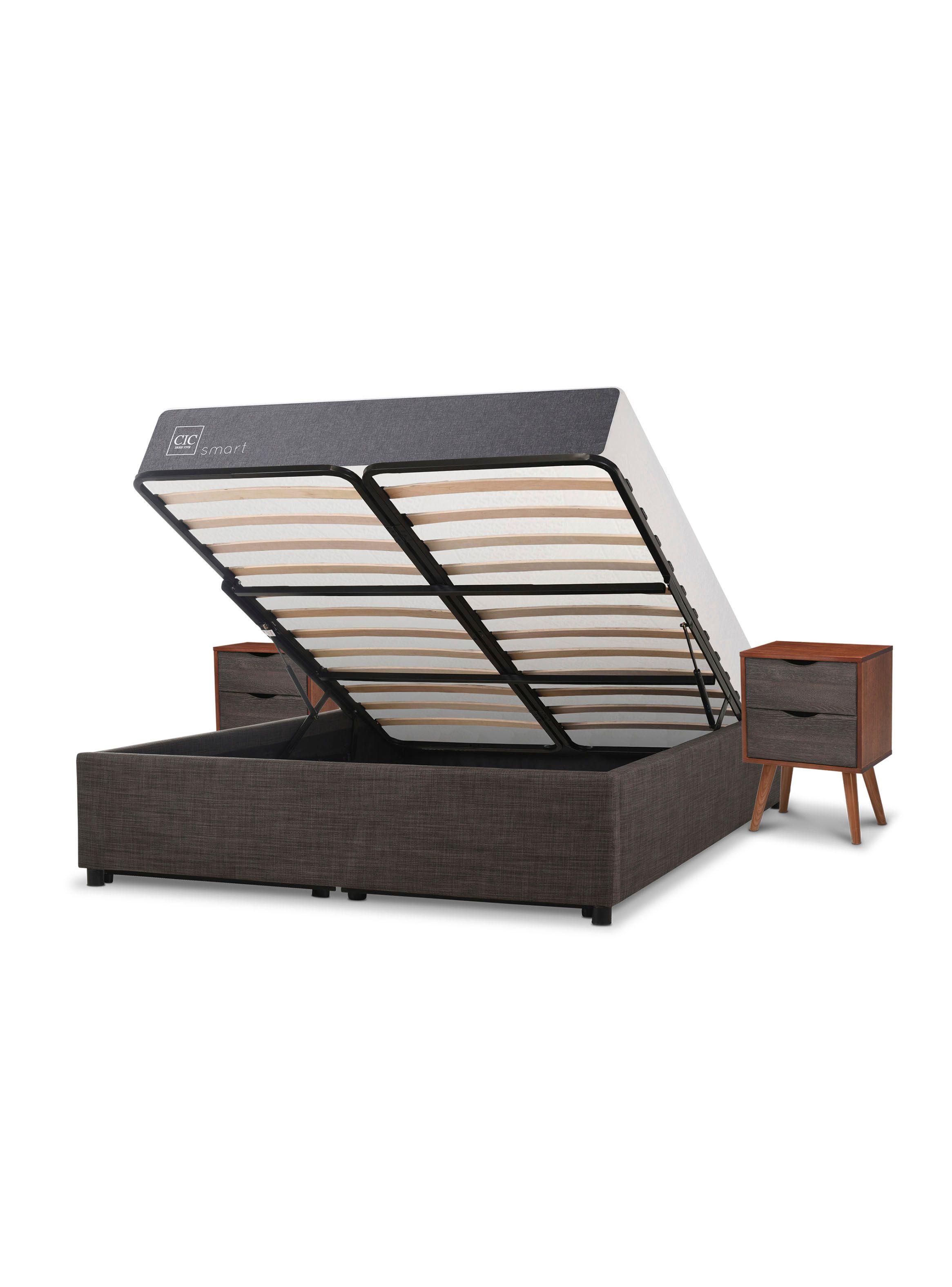 Cama Funcional Space Box Smart 2 Plazas Niger S-T-3