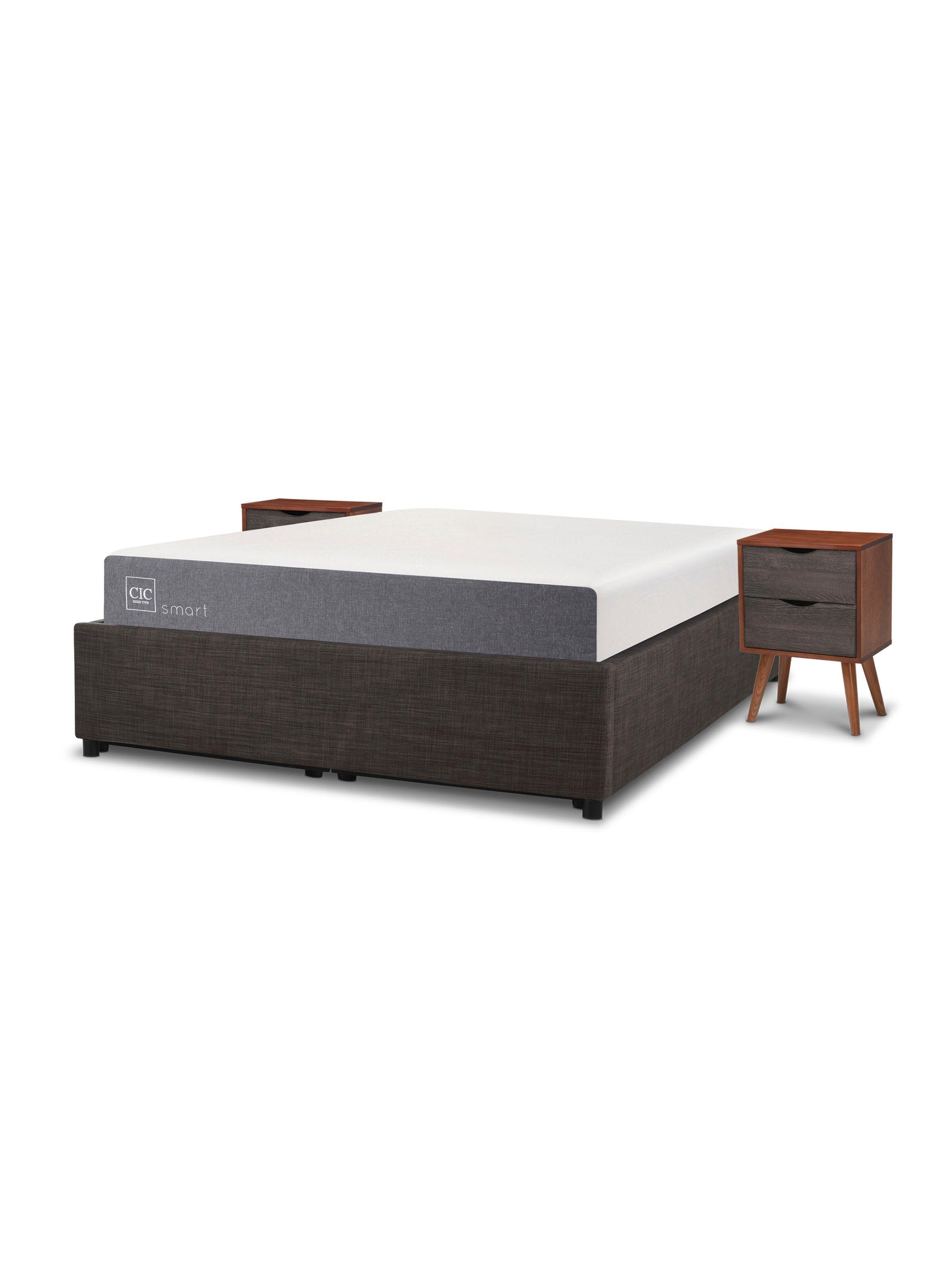 Cama Funcional Space Box Smart 2 Plazas Niger S-T-2