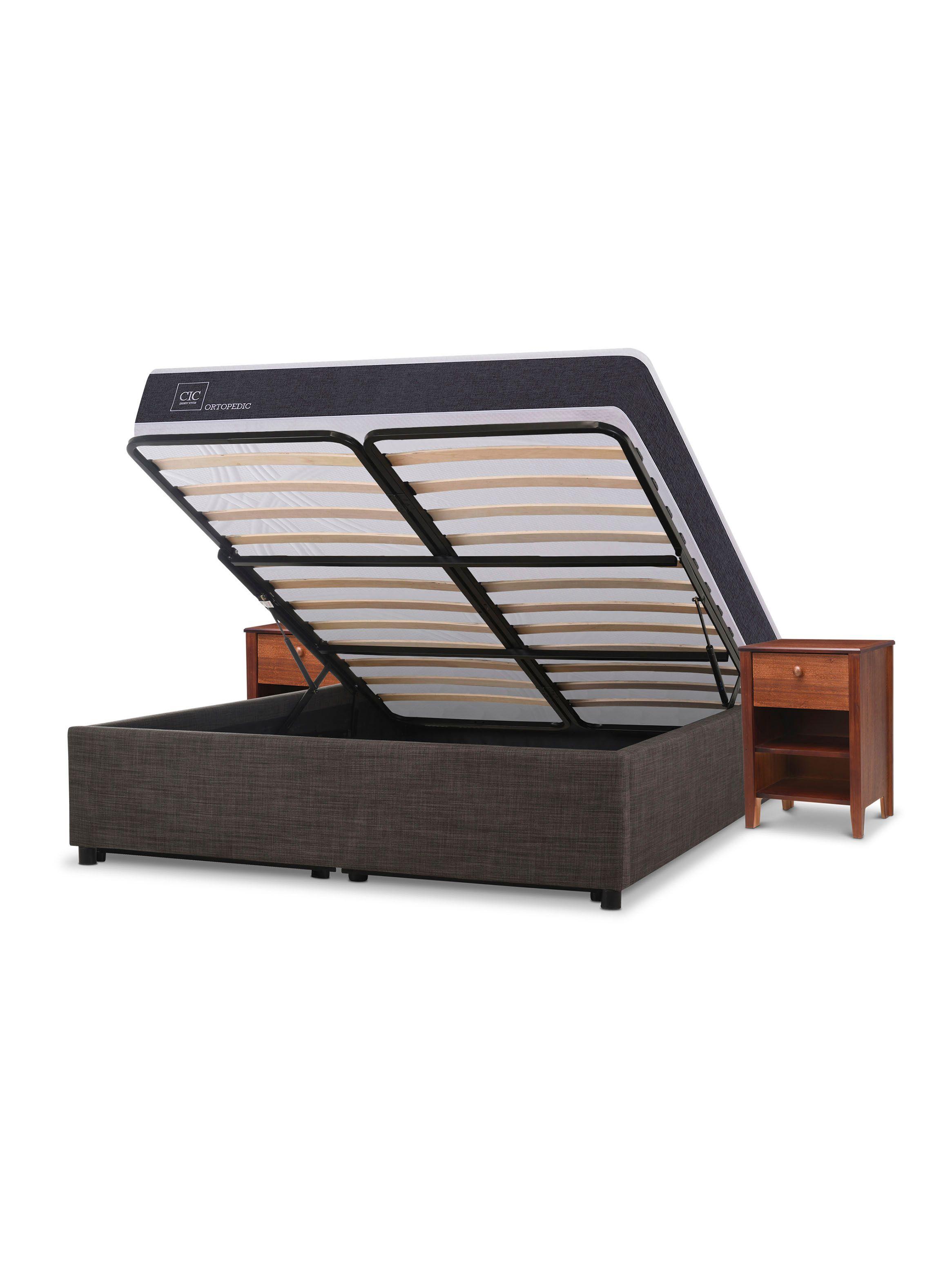 Cama Funcional Space Box Ortopedic 2 Plazas New Torino S-T-3