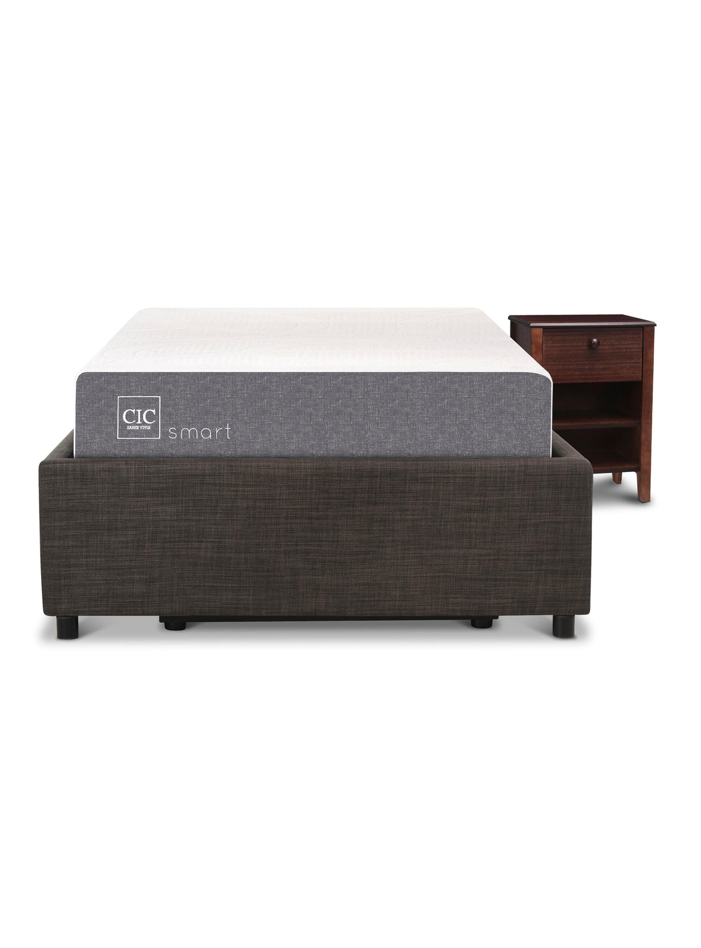 Cama Funcional Space Box Smart 1.5 Plazas + Set Muebles-3