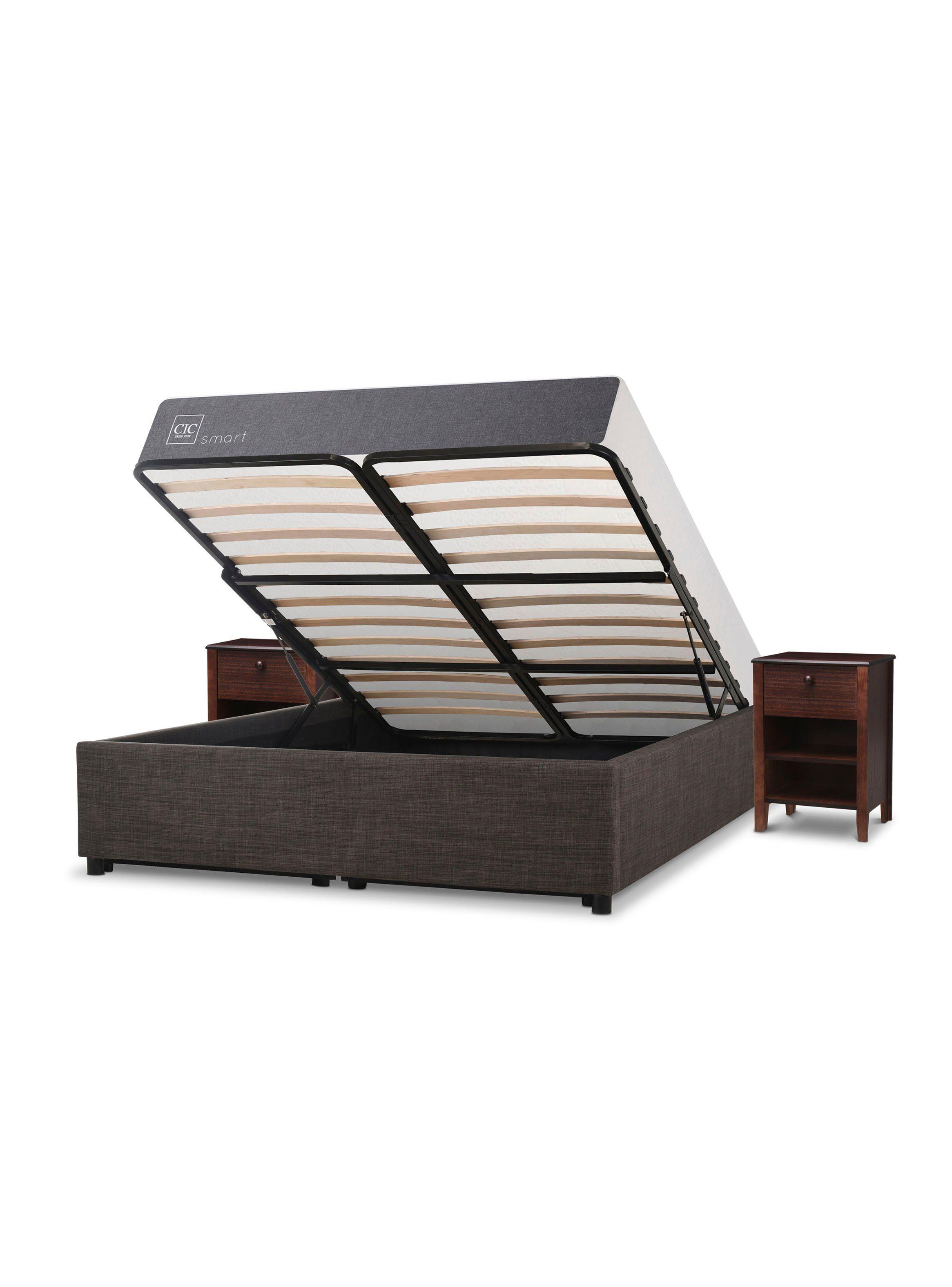 Cama Funcional Space Box Smart 2 Plazas + Muebles Torino-3