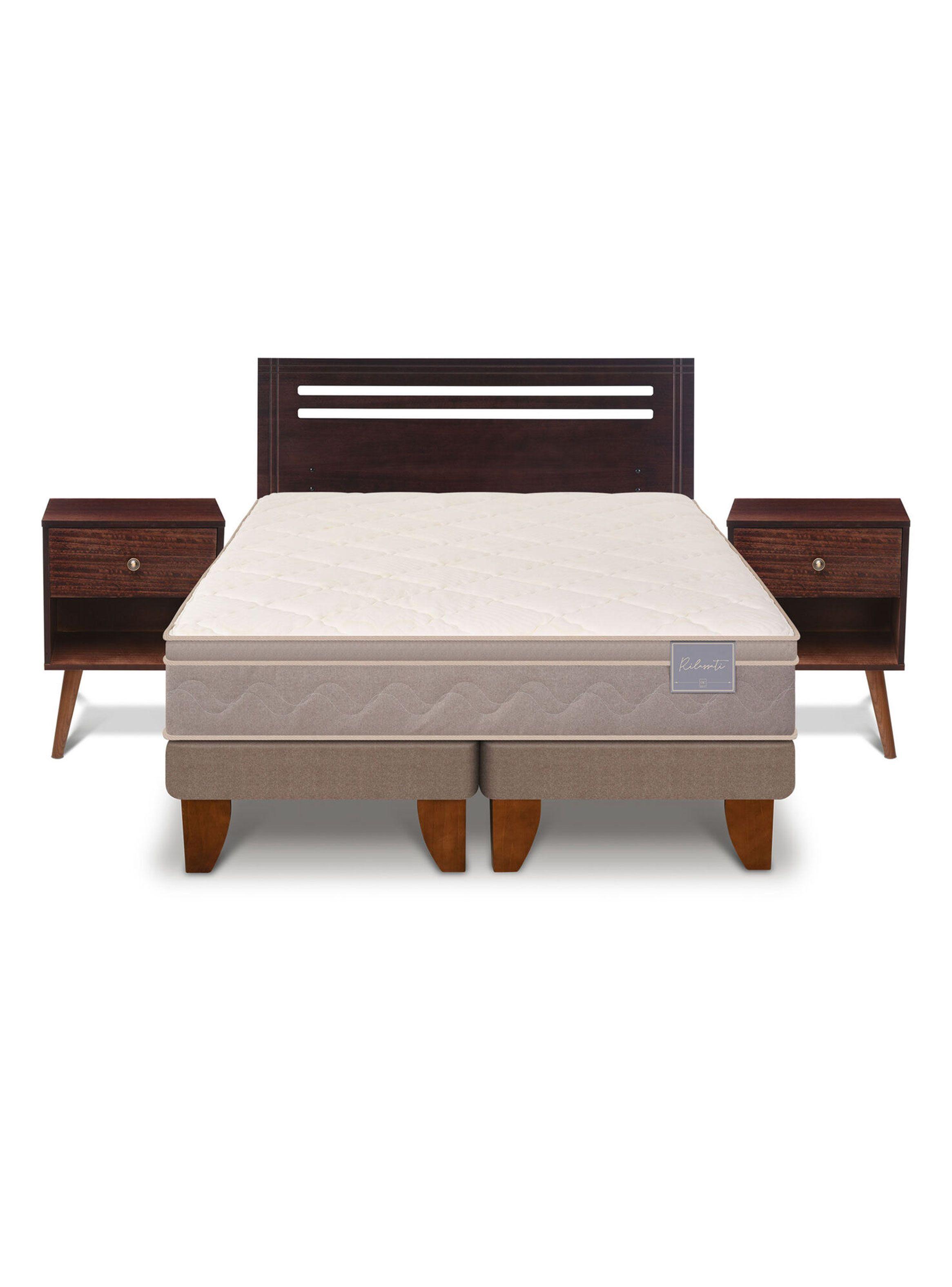 Cama Europea Rilassati 2 Plazas Bd Set Munich-2