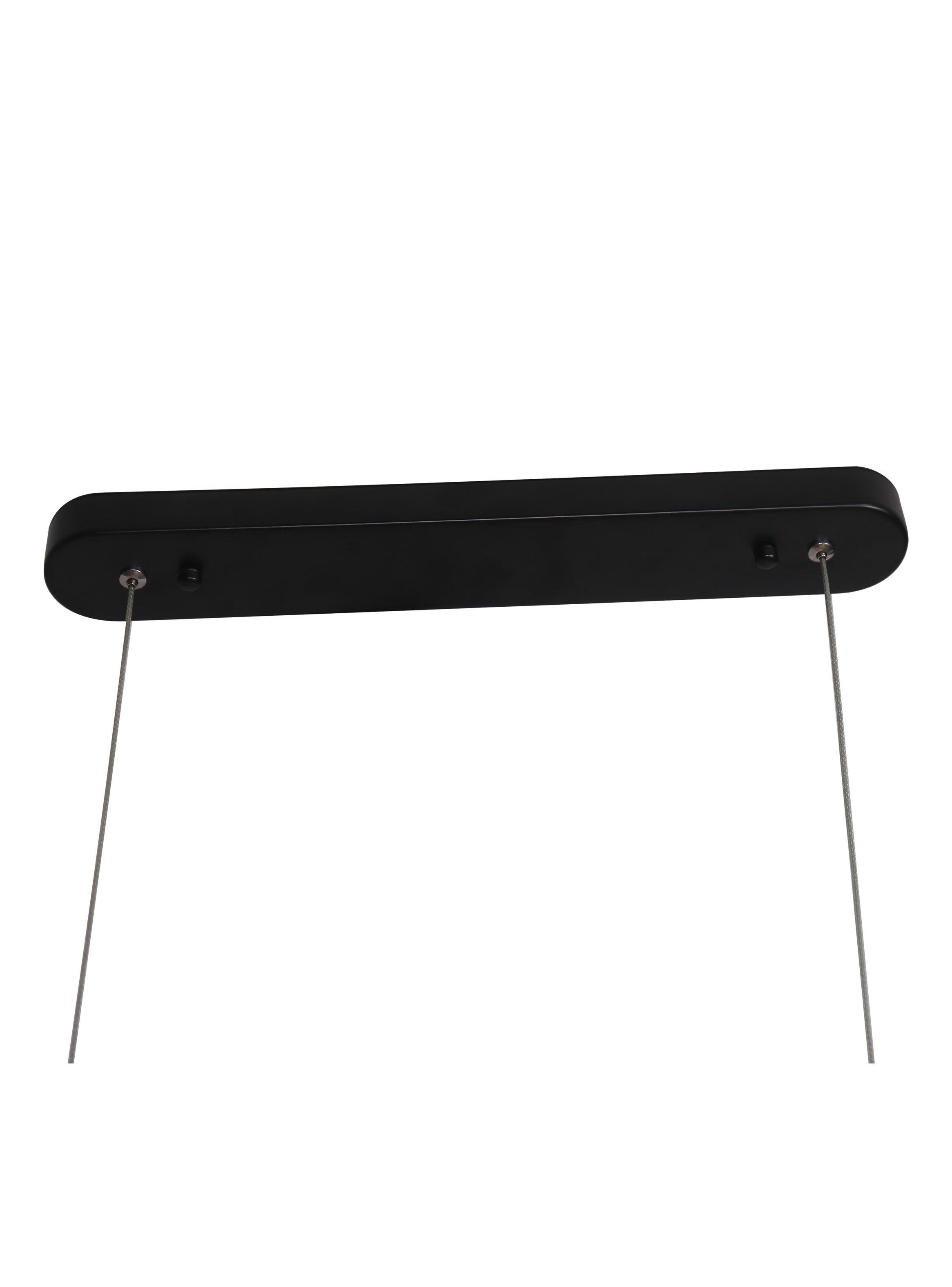 Lámpara Colgante Led Barra Negra-2