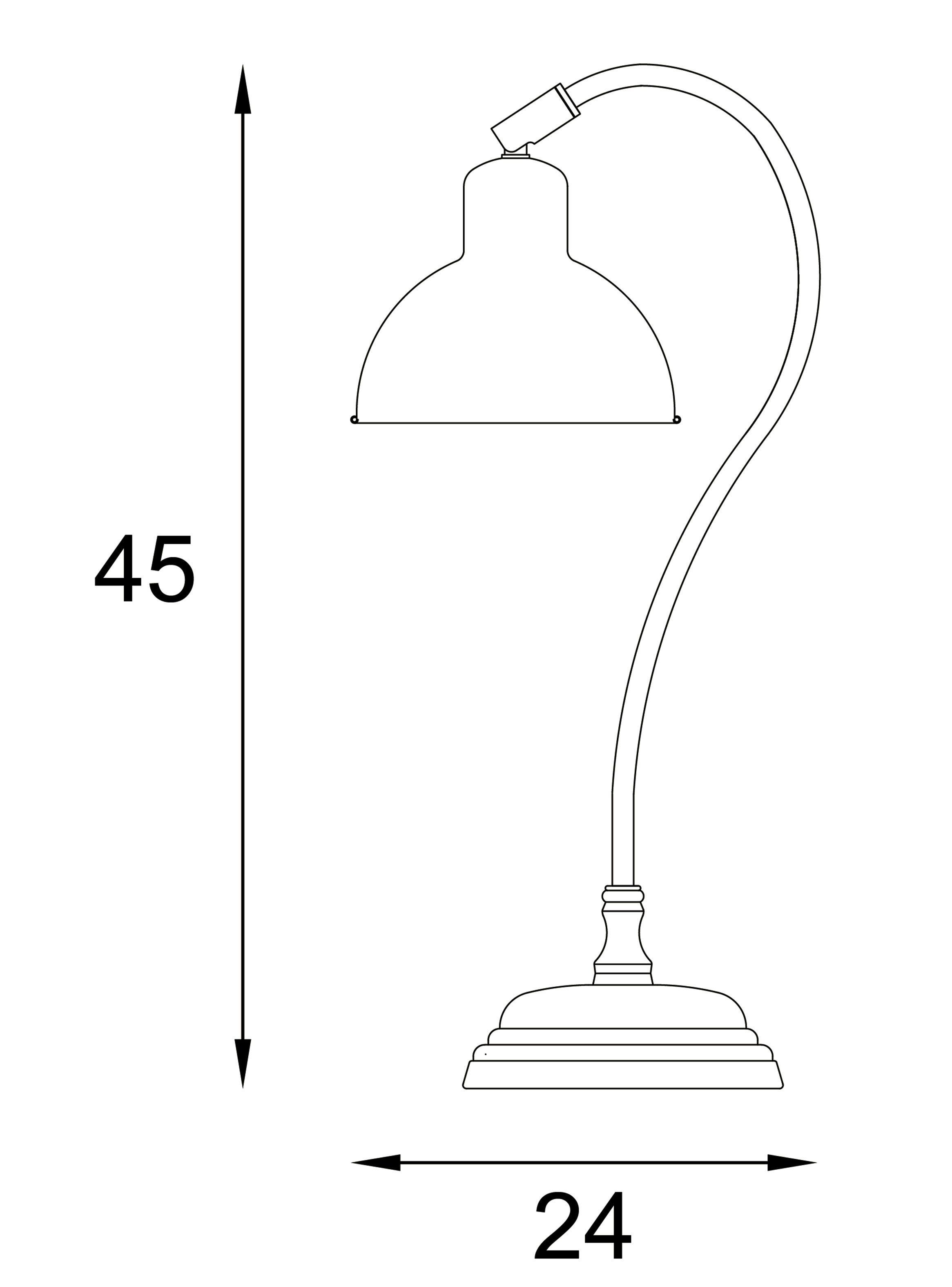 Lámpara Escritorio Severino 1L E14 Gold-3
