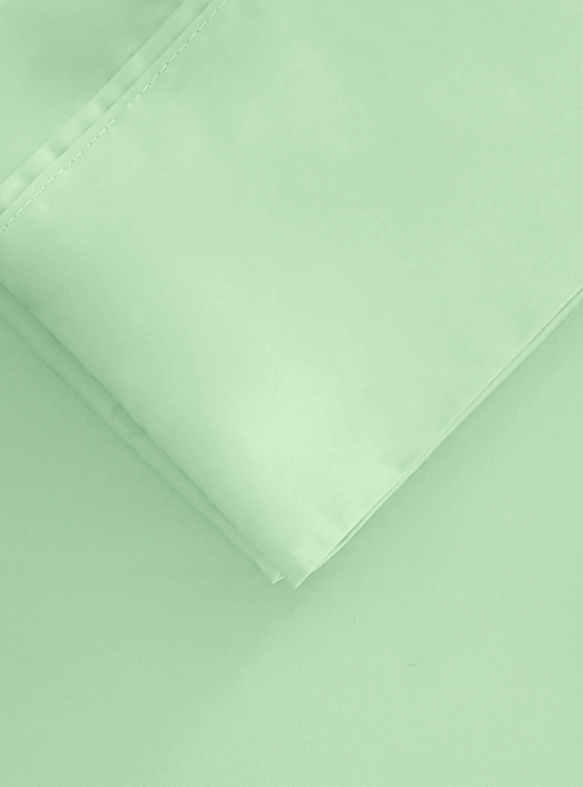 Juego Mallorca de Sábanas T200 Lisa Esmeralda 2 Plazas-1