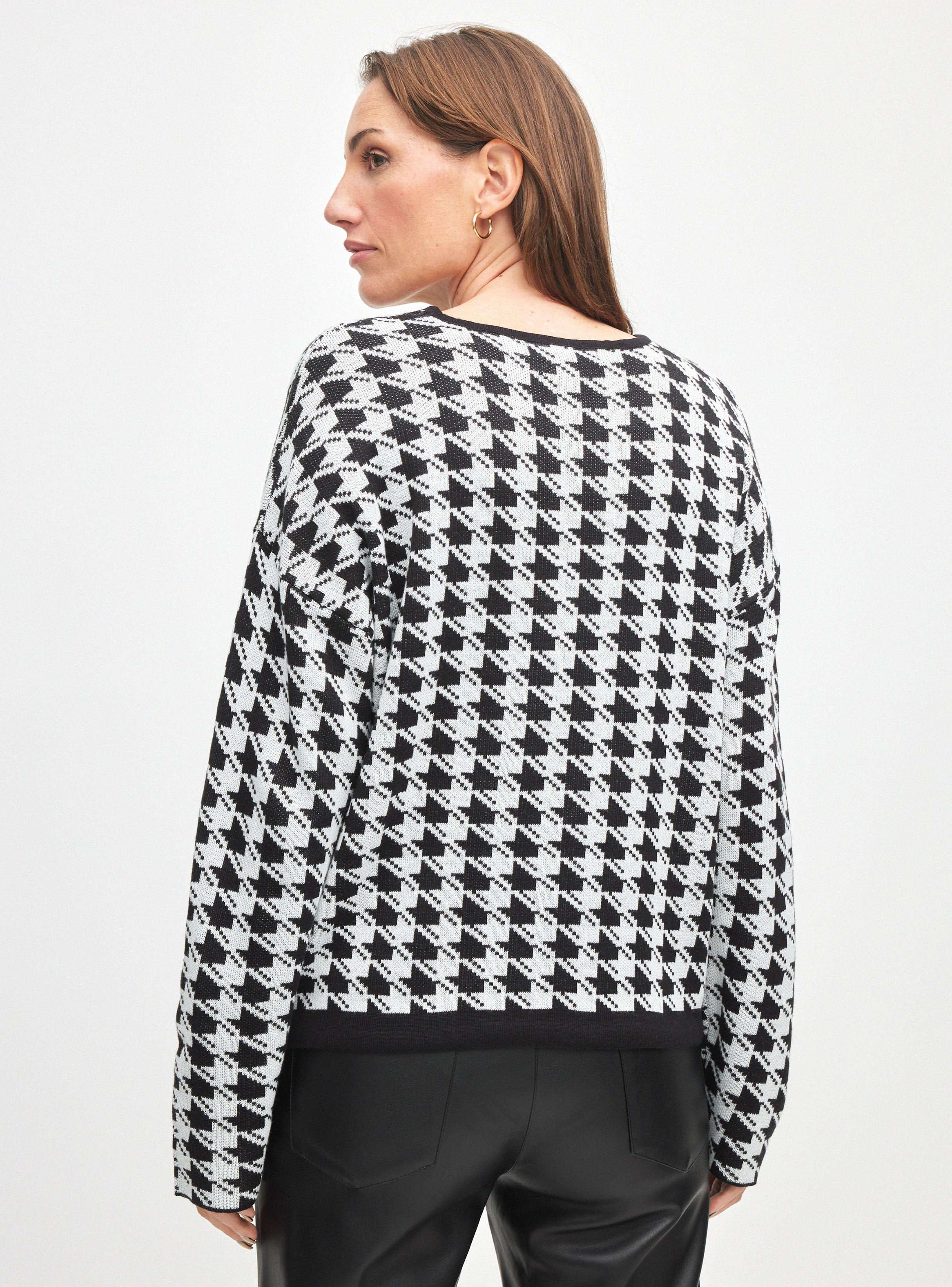 Sweater Jacquard con Texto-1