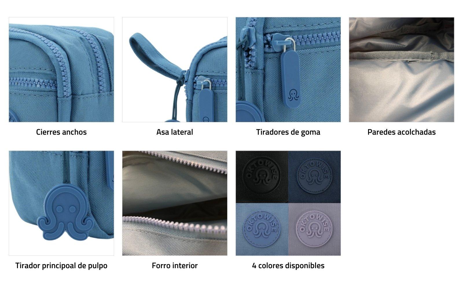 Estuche Tres Bolsillos Pixer Aero-5