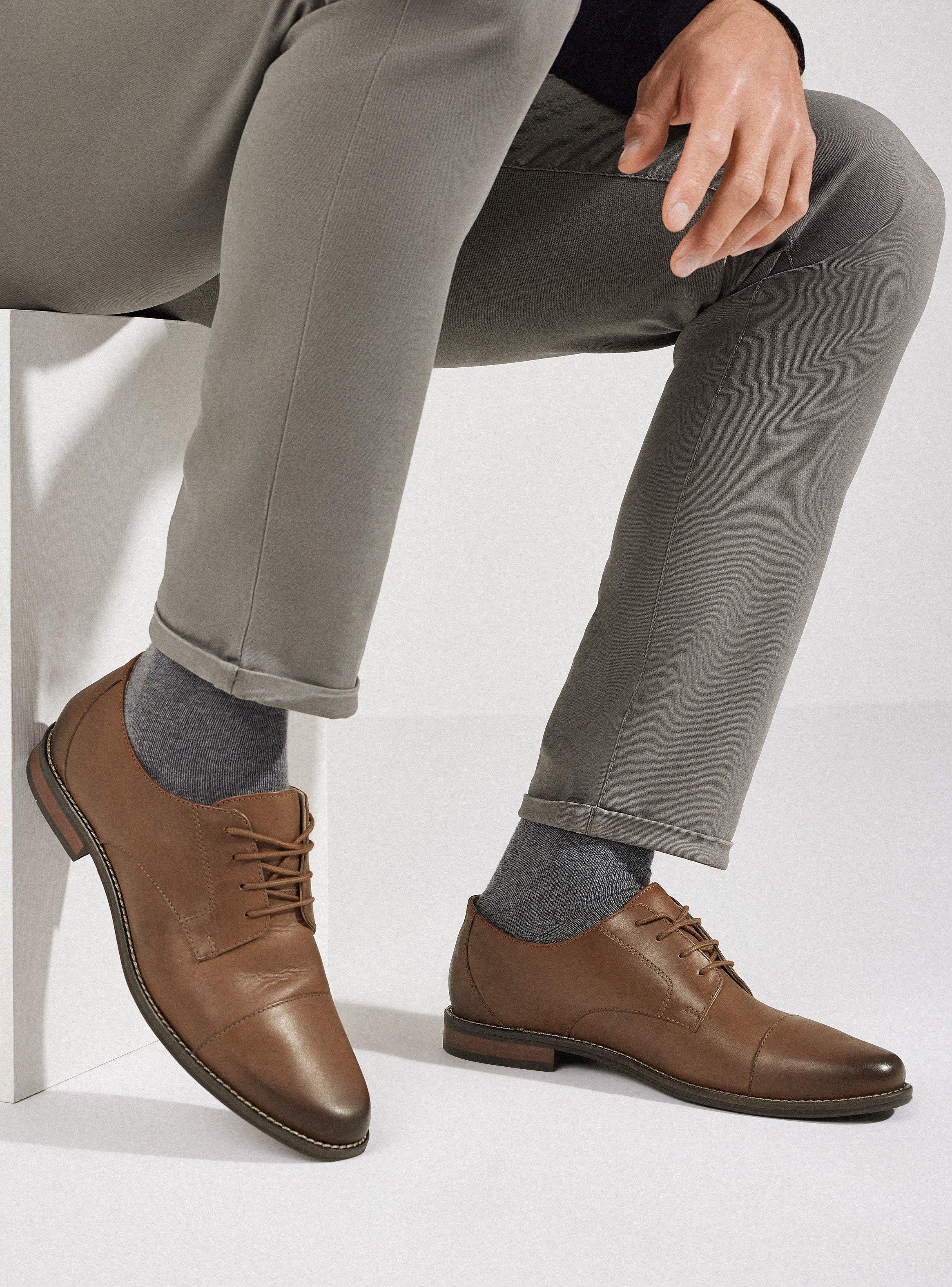 Zapato Formal con Punta Marcada Hombre-0