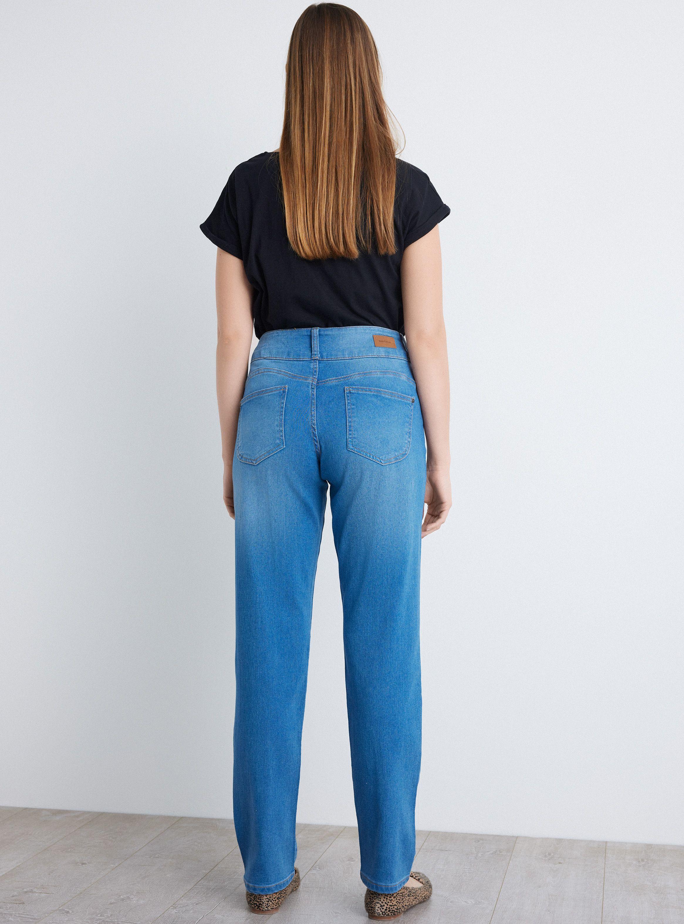 Jeans Pretina 3 Botones 5 Bolsillos-5