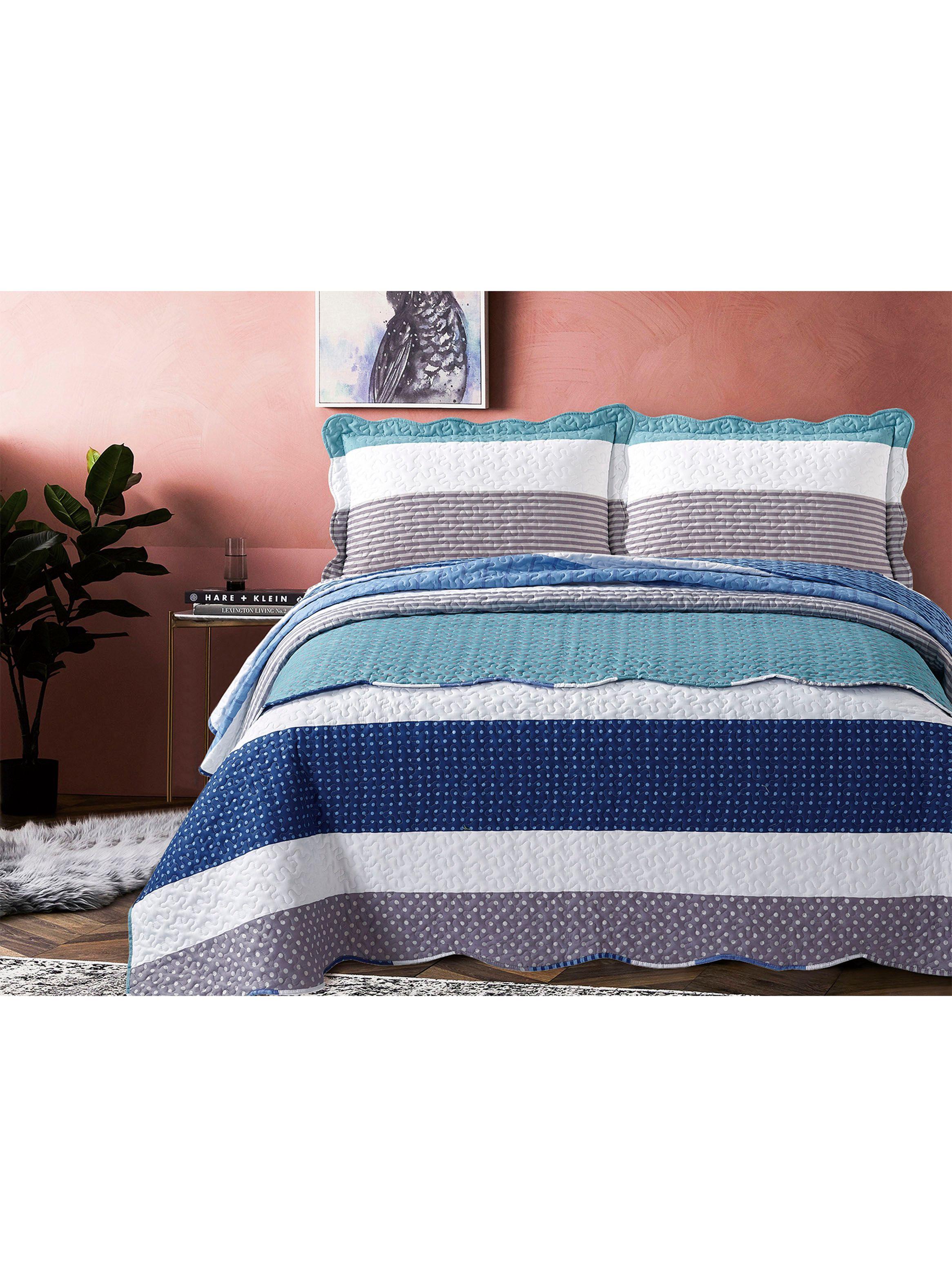 Quilt Mallorca con Piecera Estocolmo 2 Plazas-2