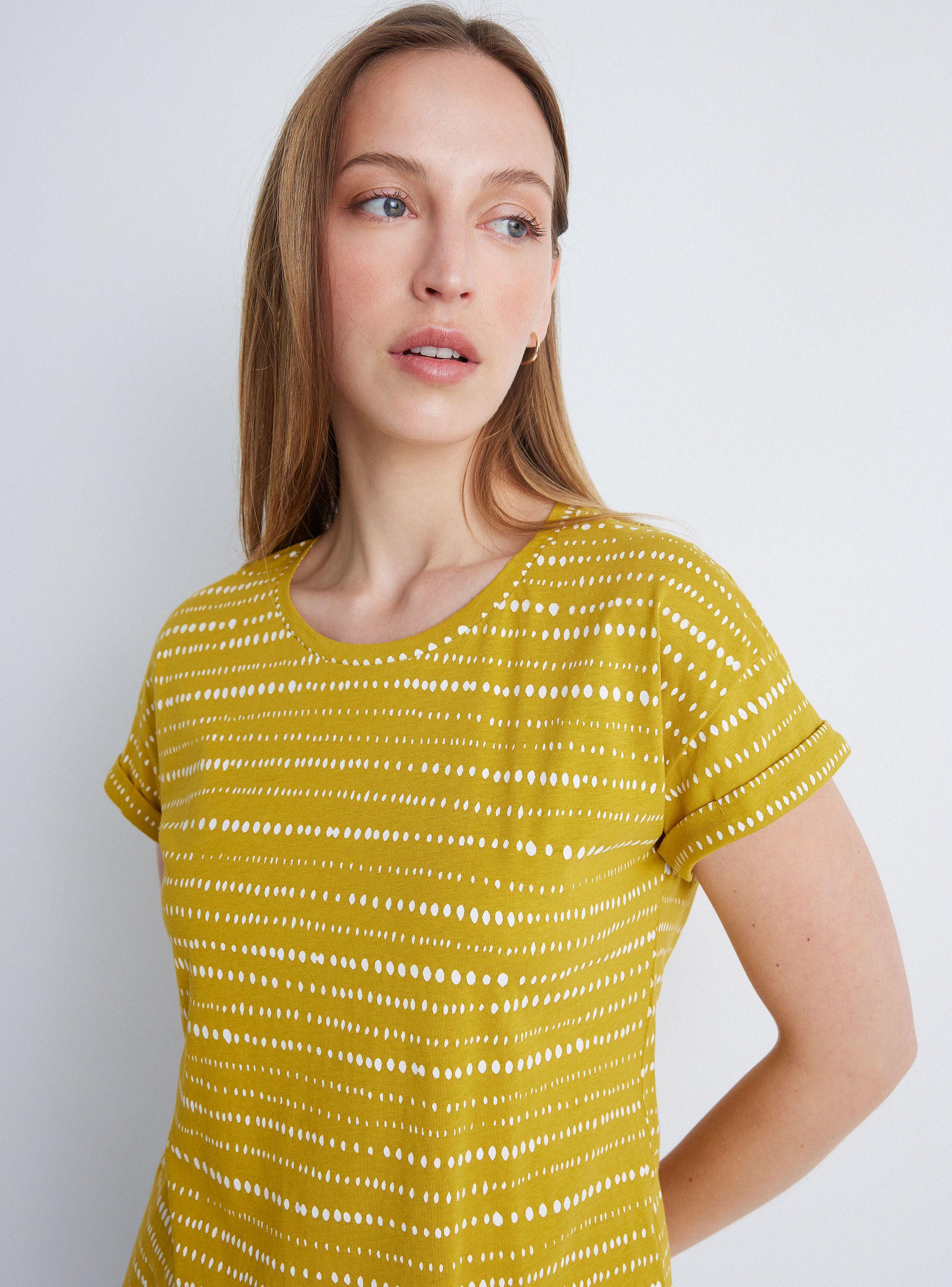 Polera Básica Full Print Cuello Redondo-2