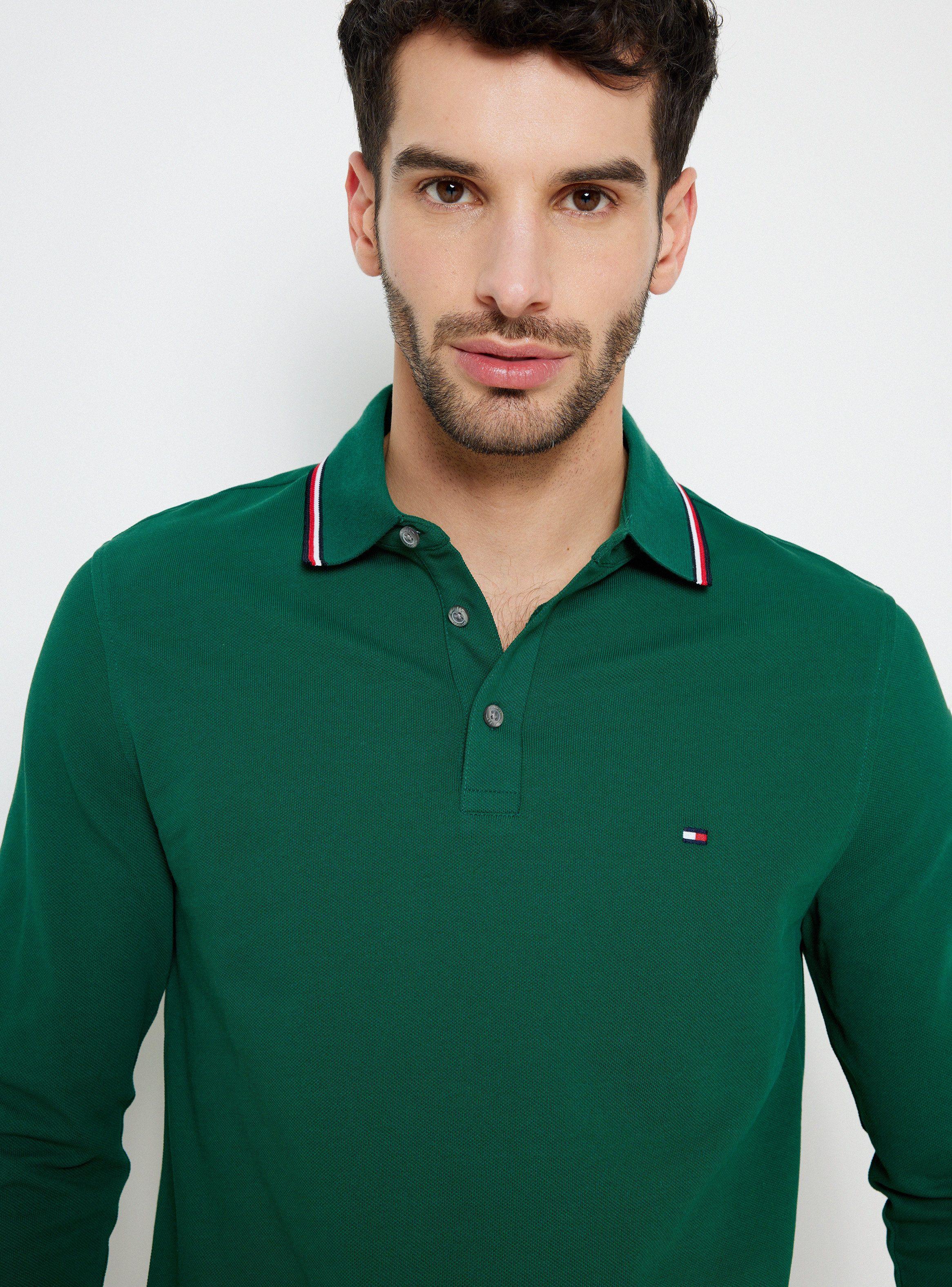 Polera Polo Color Block Slim Fit-2