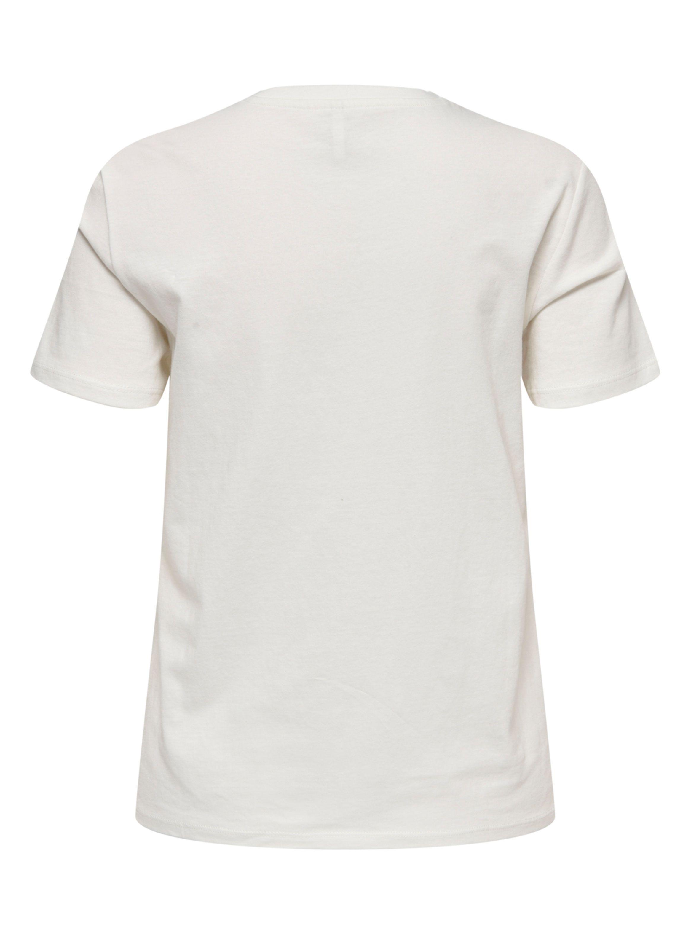 Polera Estampada Hearts Blanca-1