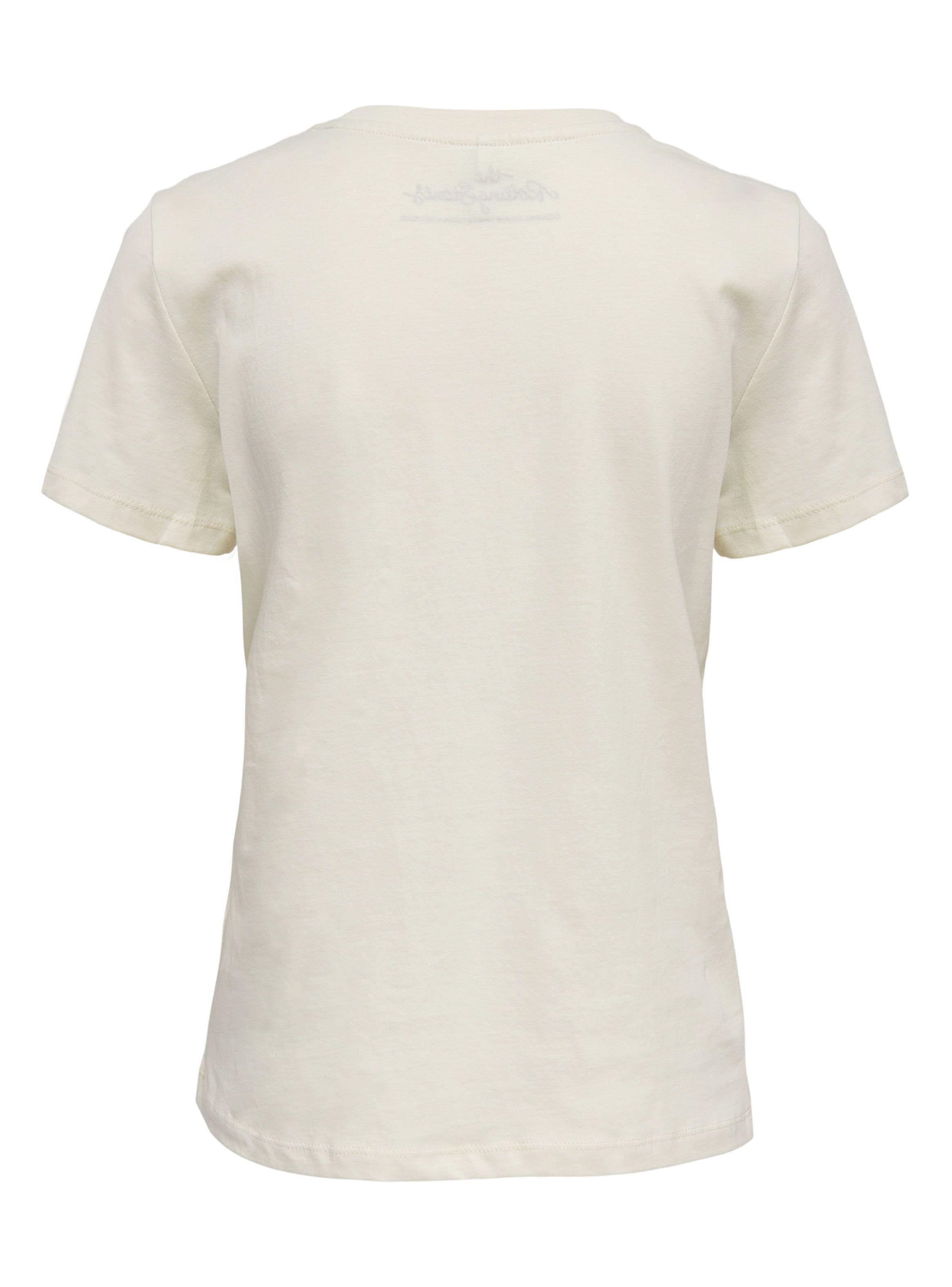Polera Beige Rock And Roll-1