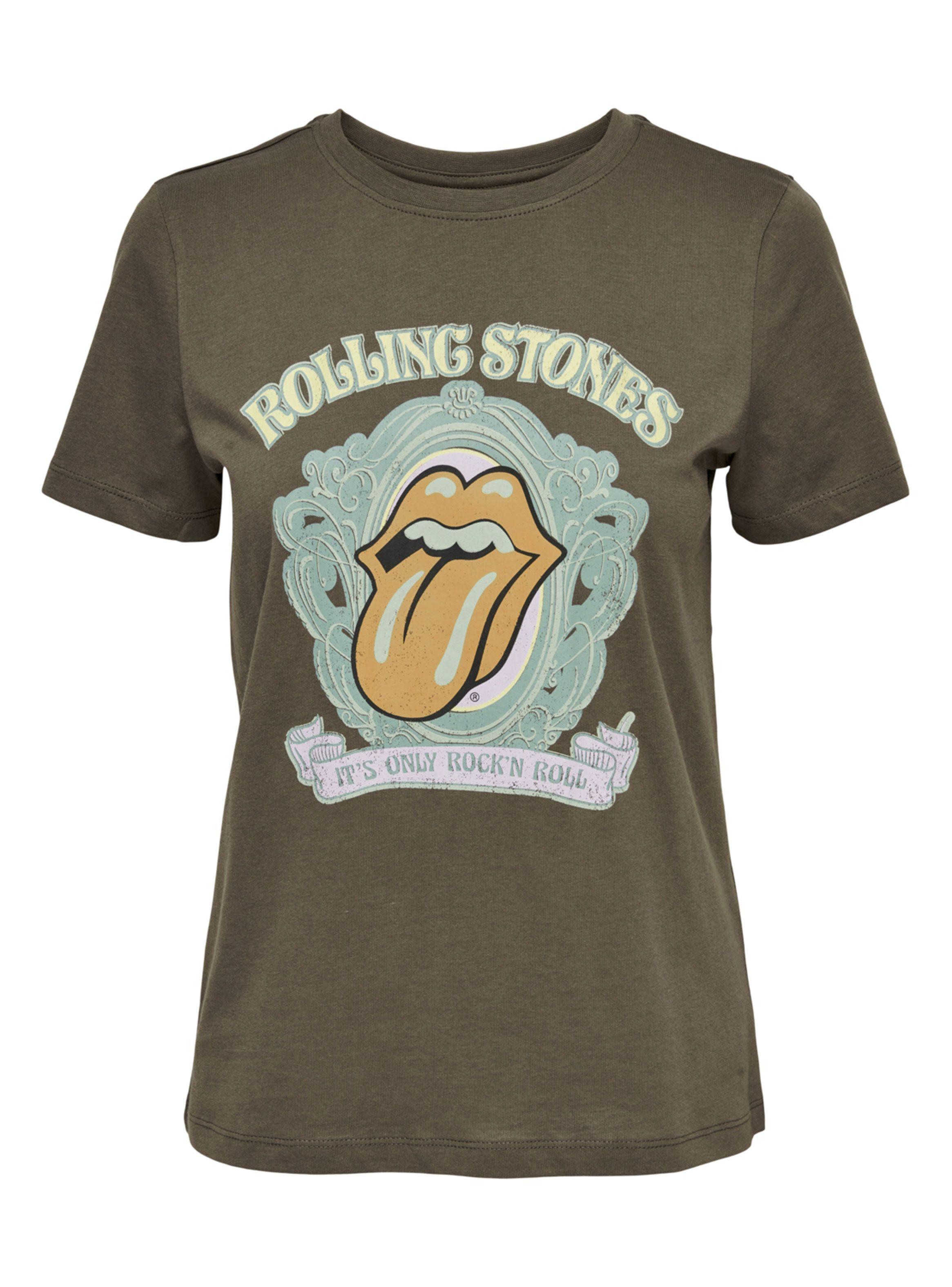 Polera Marrón Rolling Stone-0